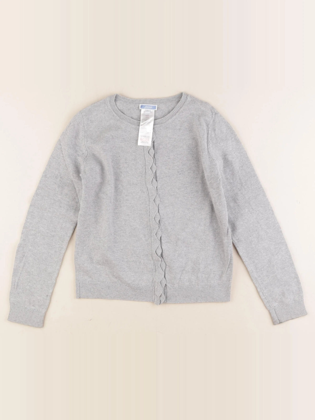 Jacadi - gilet gris - 10 ans