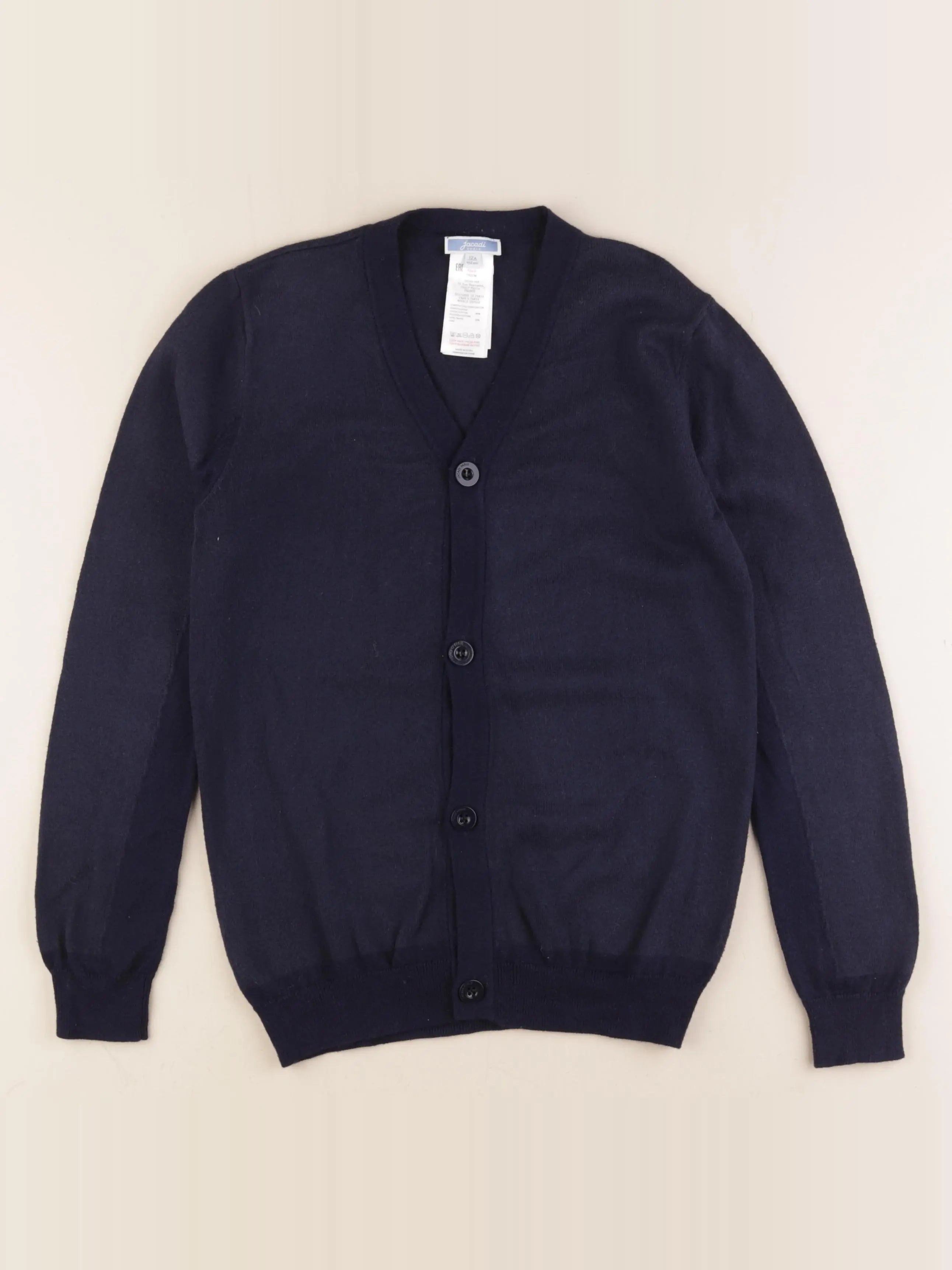 Jacadi - gilet bleu - 12 ans