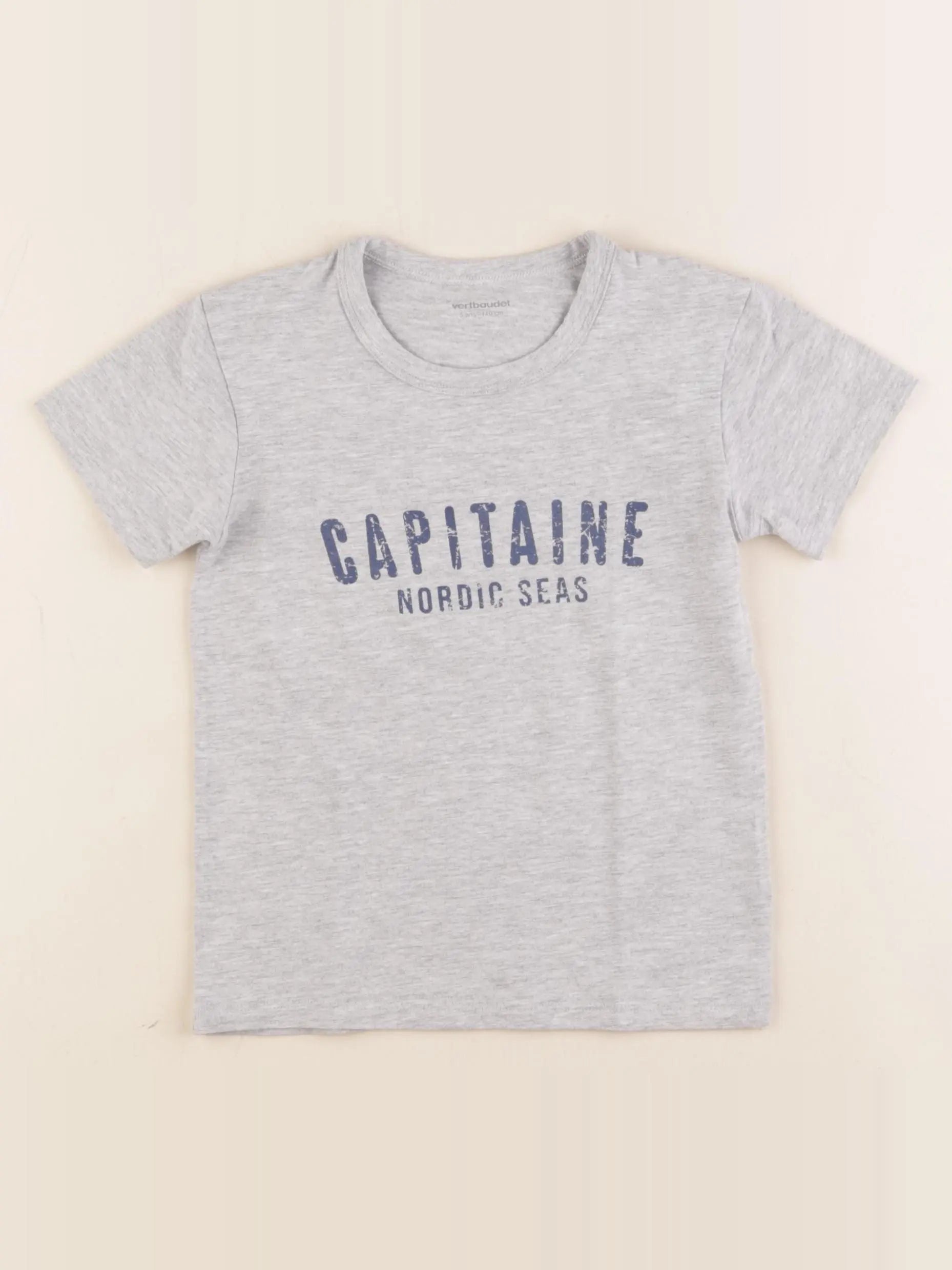 Vertbaudet - maillot de corps gris - 5 ans