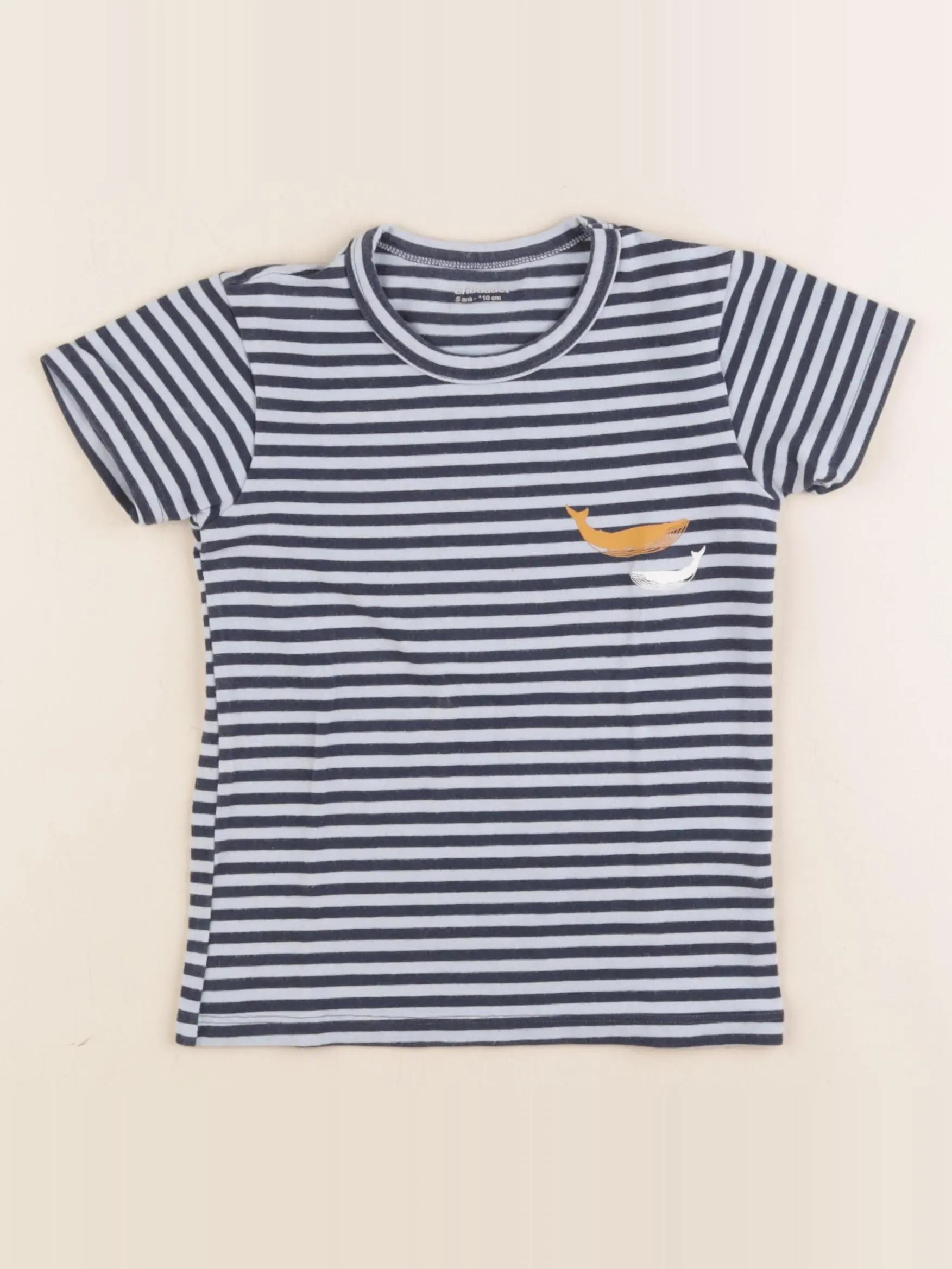 Vertbaudet - maillot de corps bleu - 5 ans