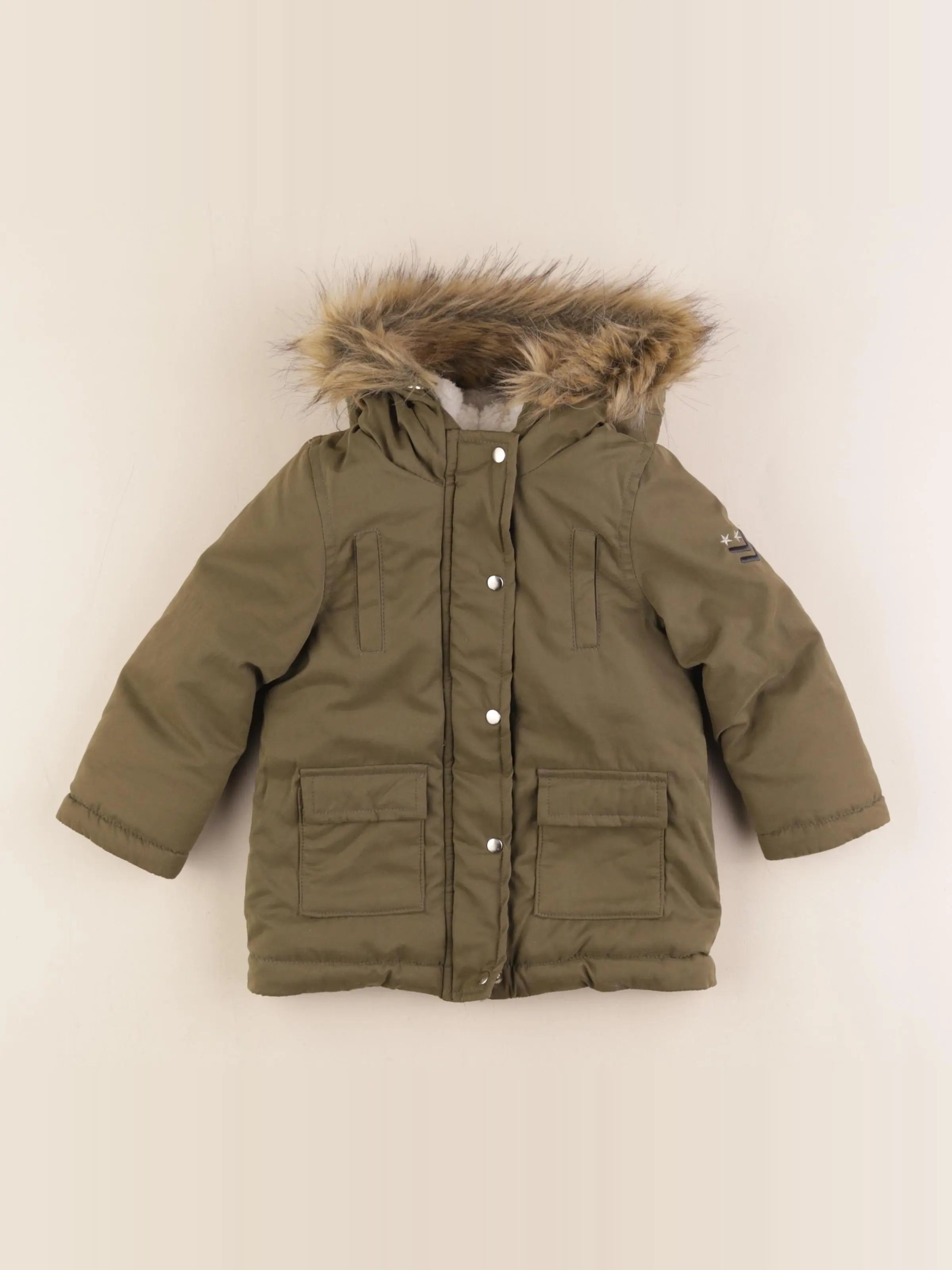 IKKS - parka vert, or - 18 mois