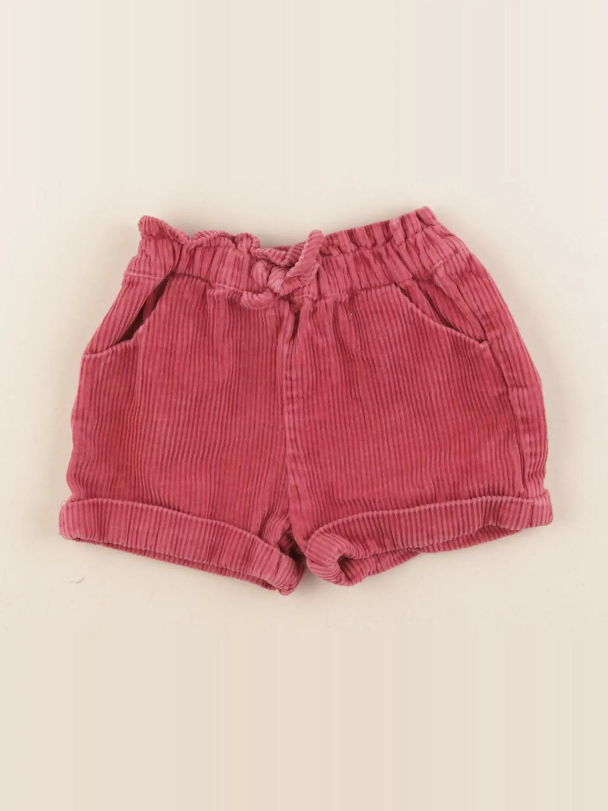 Vertbaudet - short rose - 18 mois