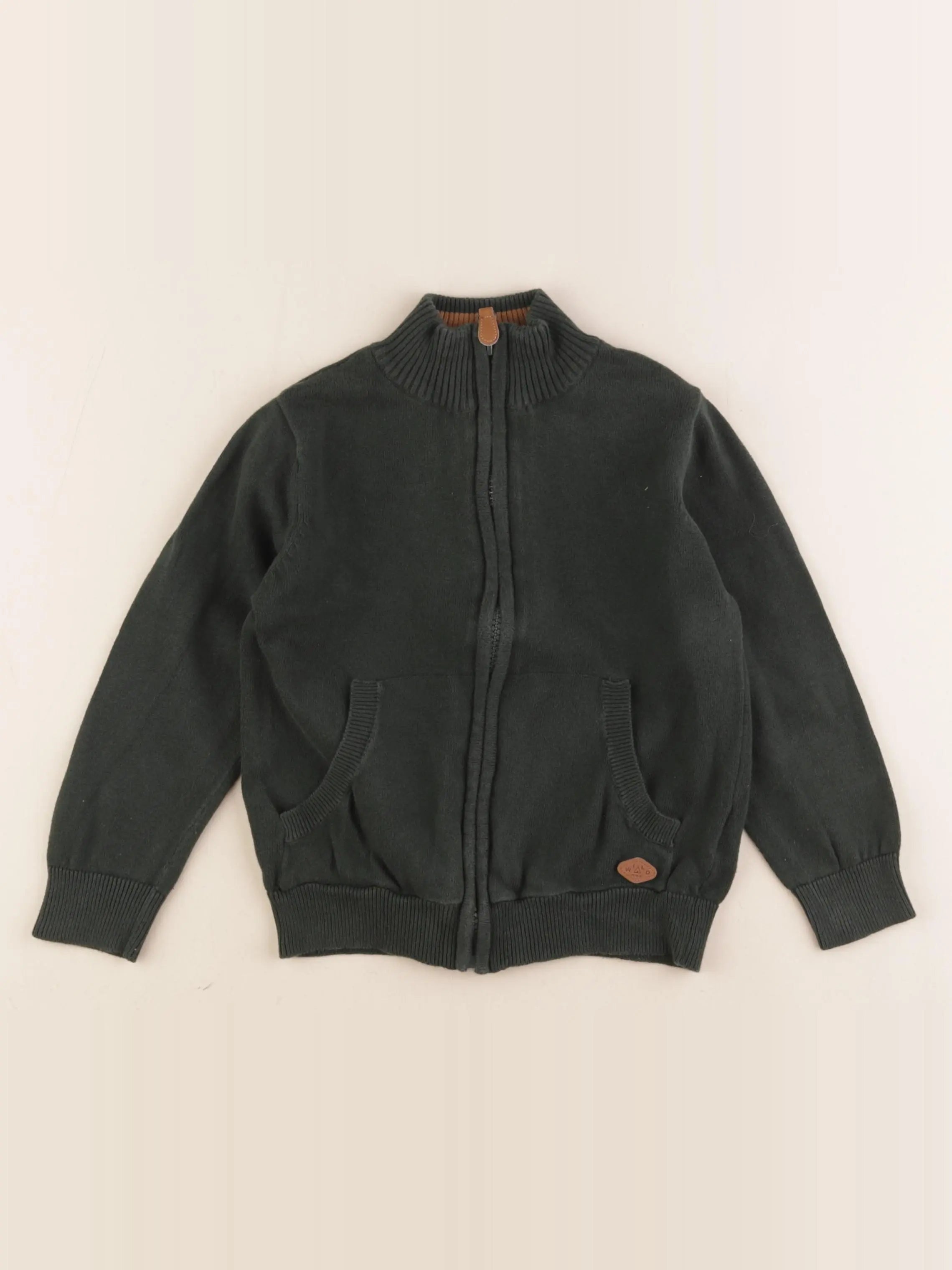 Vertbaudet - pull vert - 6 ans
