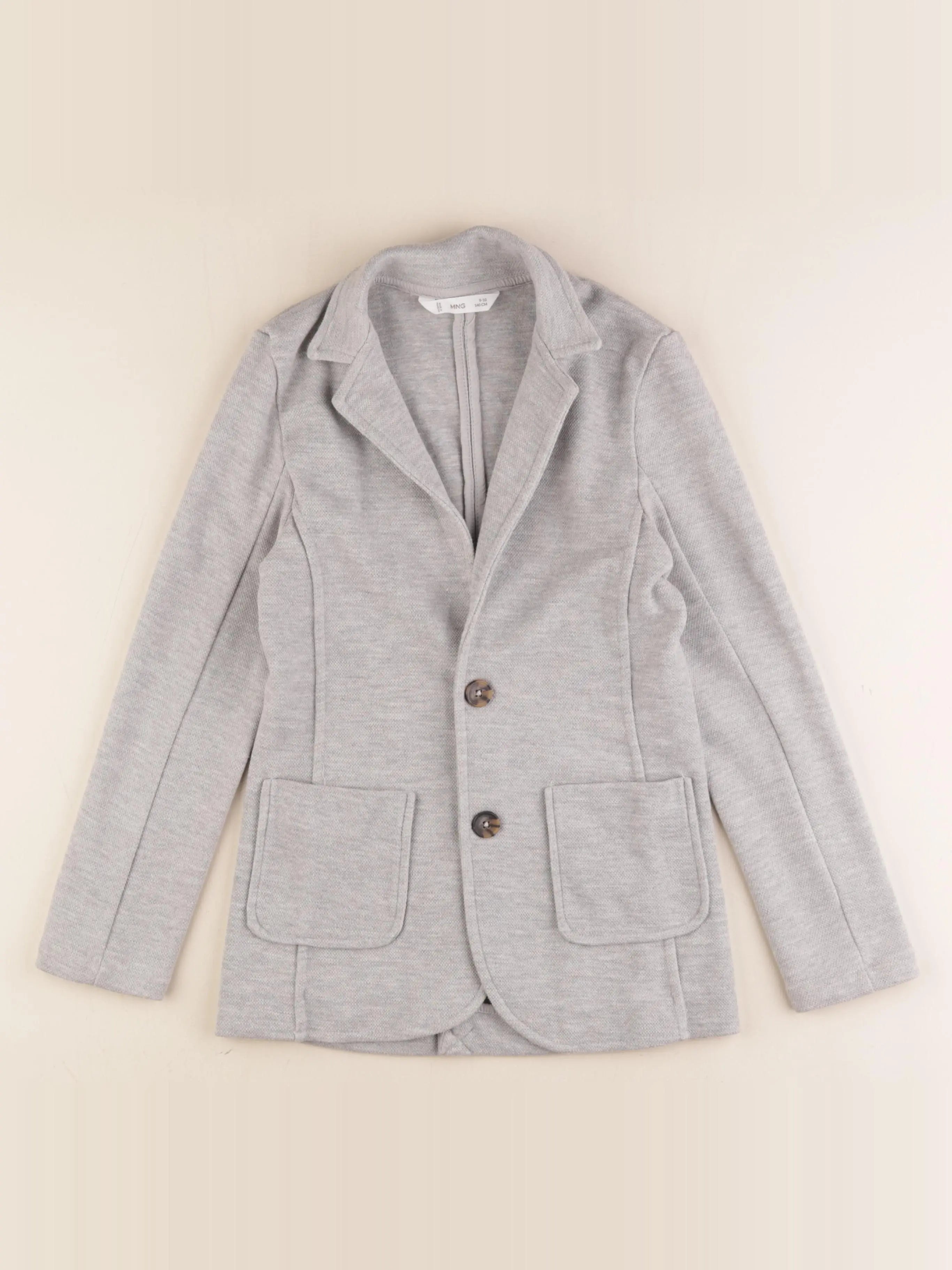 Mango - veste gris - 9/10 ans