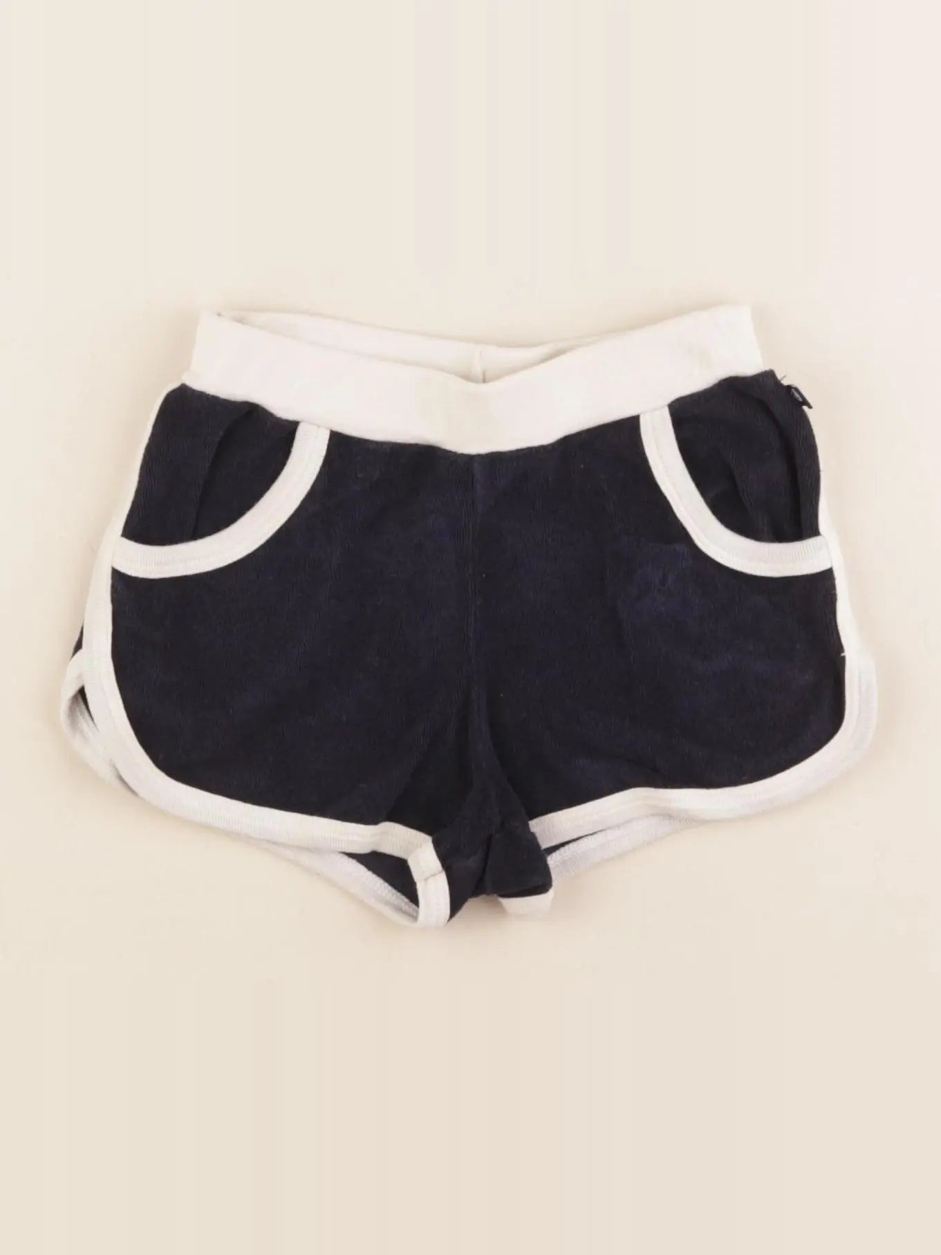 Petit Bateau - short bleu - 4 ans