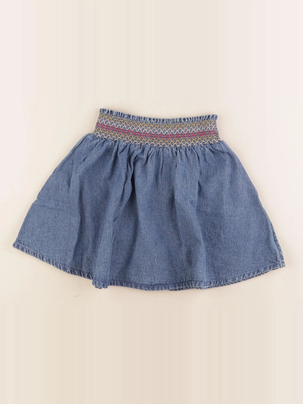 Monoprix - jupe bleu - 5 ans