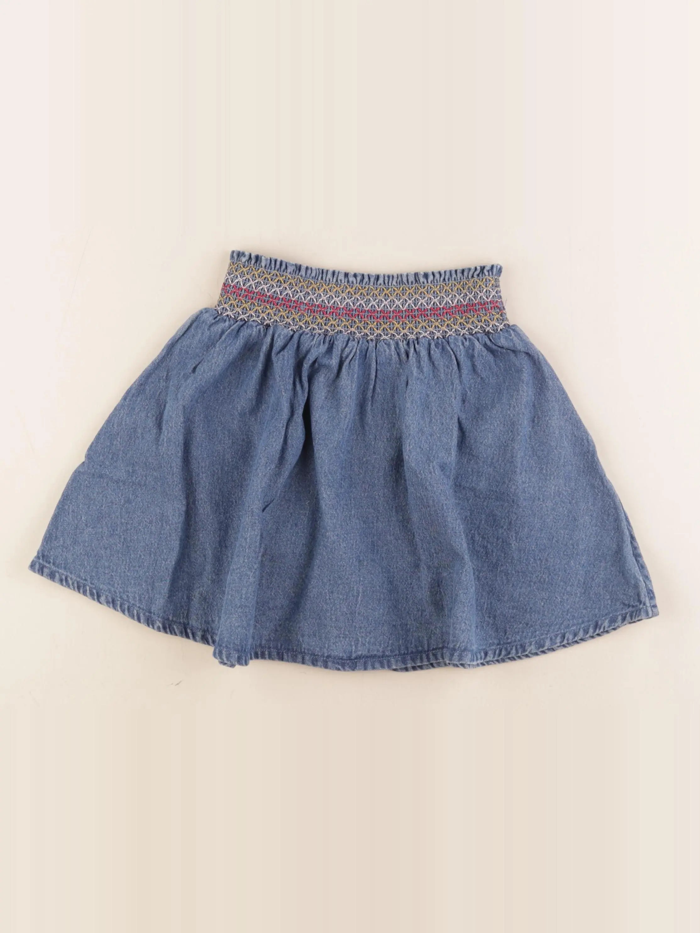 Monoprix - jupe bleu - 5 ans