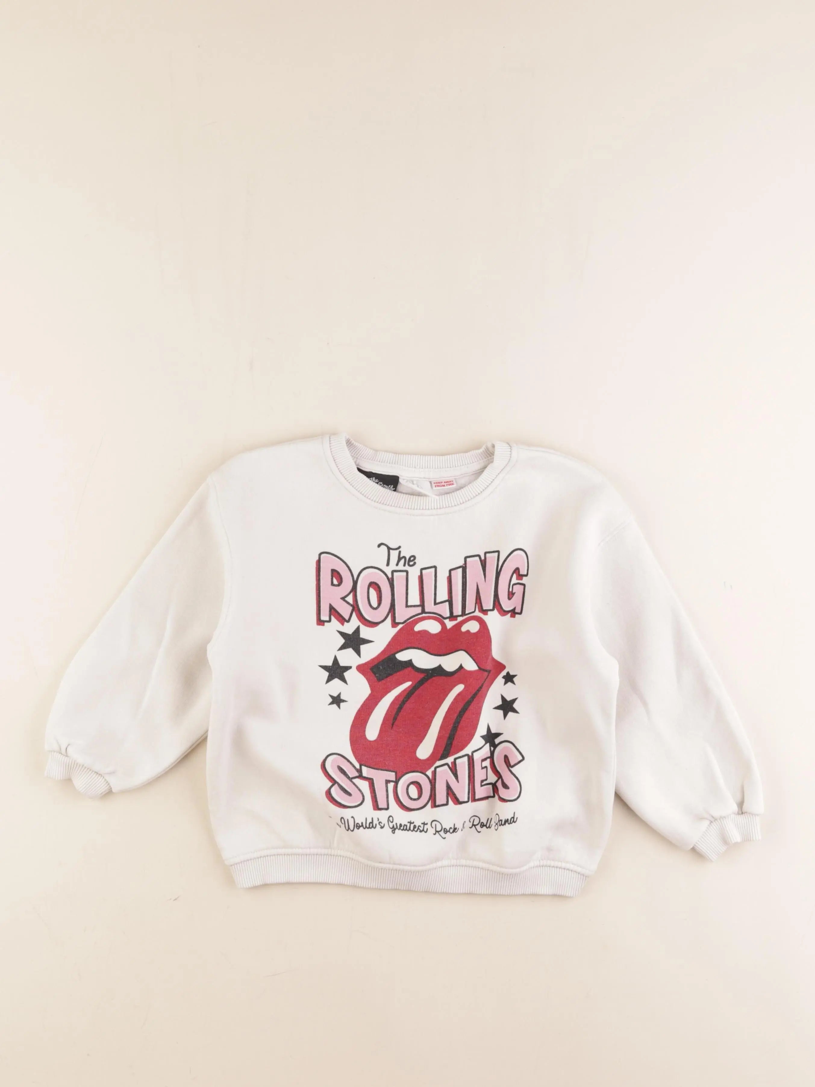 Zara - sweat beige - 3/4 ans