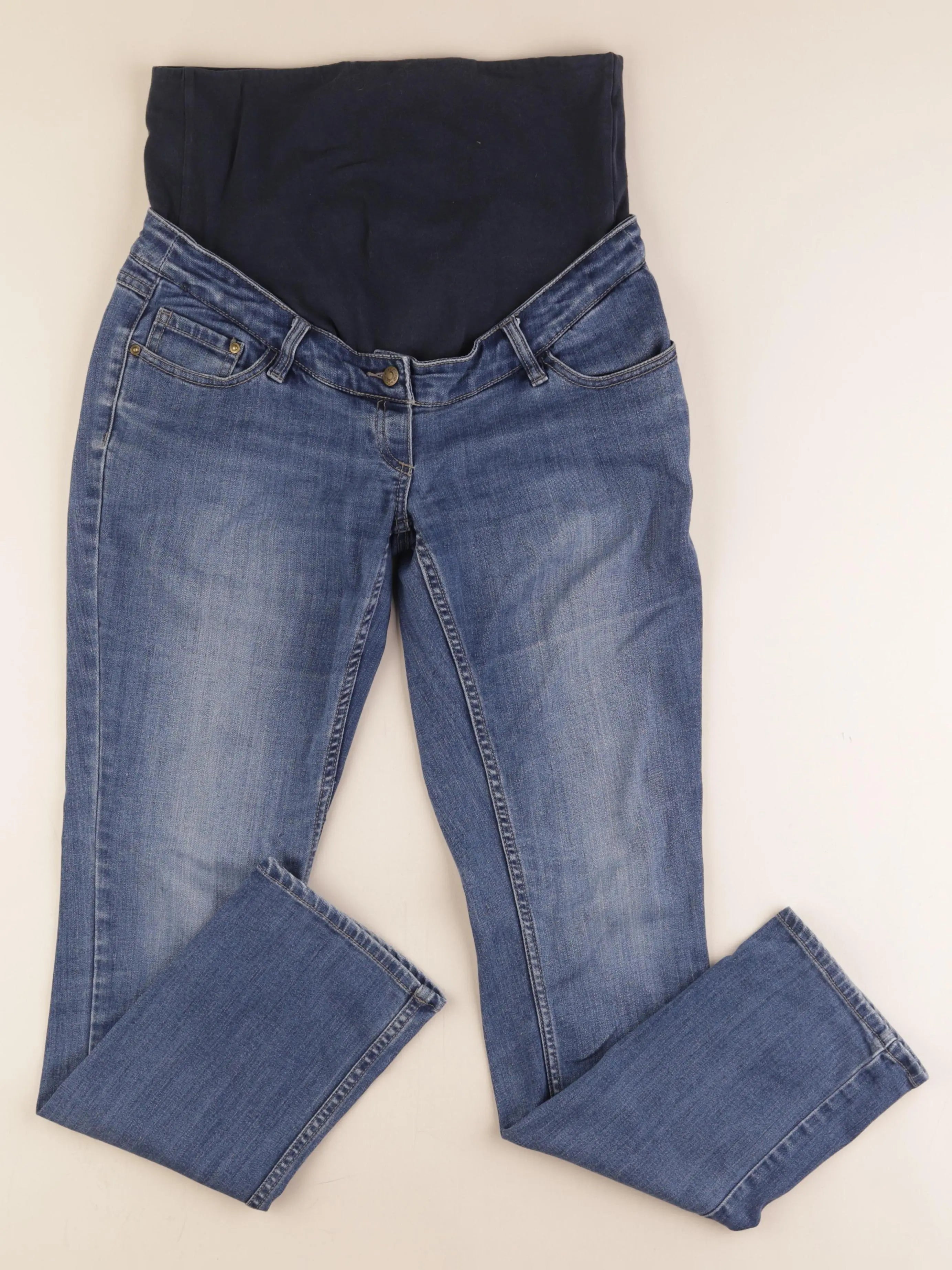 Vertbaudet - jean grossesse bleu - 38