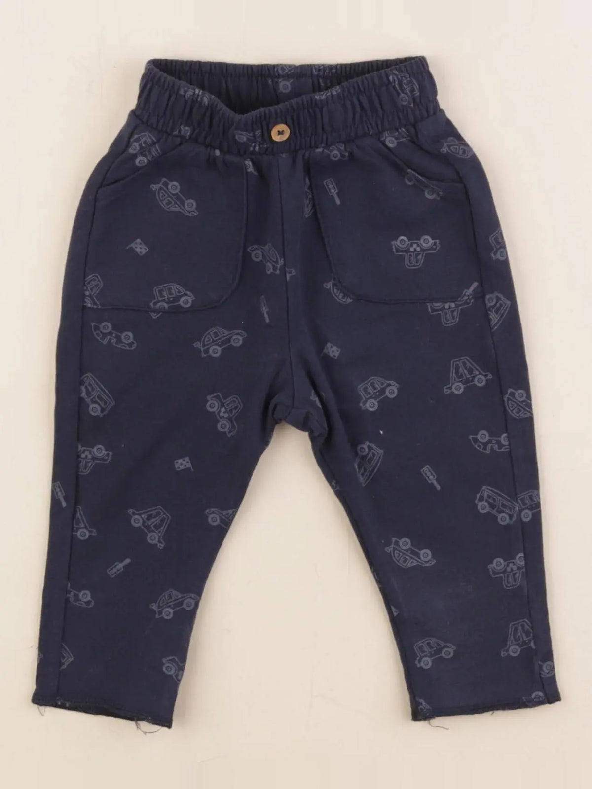 Vertbaudet - pantalon bleu - 3 mois