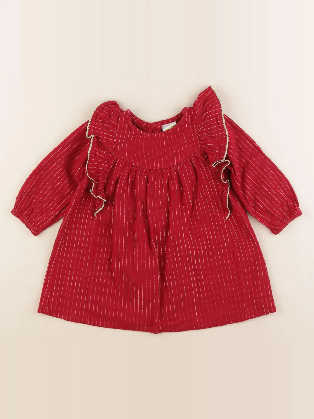 Tape à l'oeil - robe rouge - 18 mois
