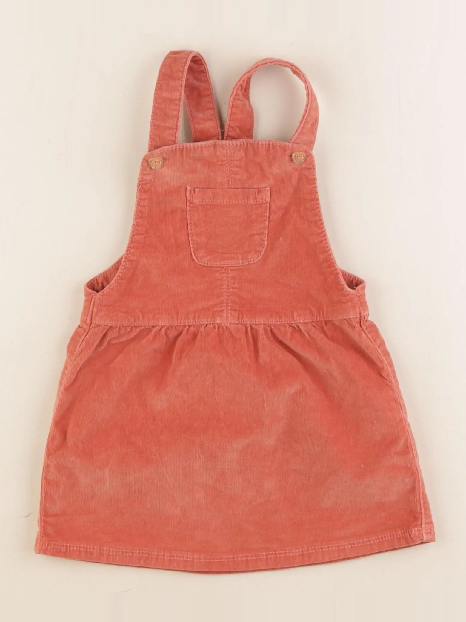 Tape à l'oeil - robe orange - 18 mois