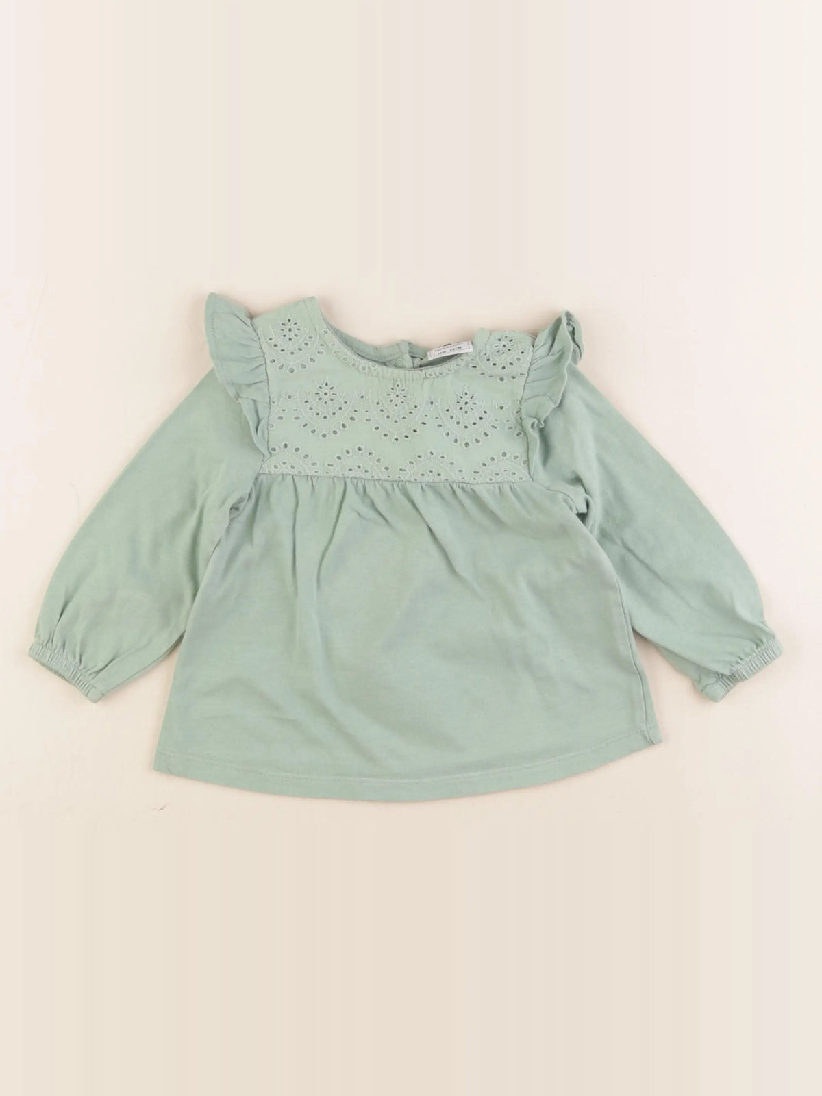Tape à l'oeil - tee-shirt vert - 12 mois
