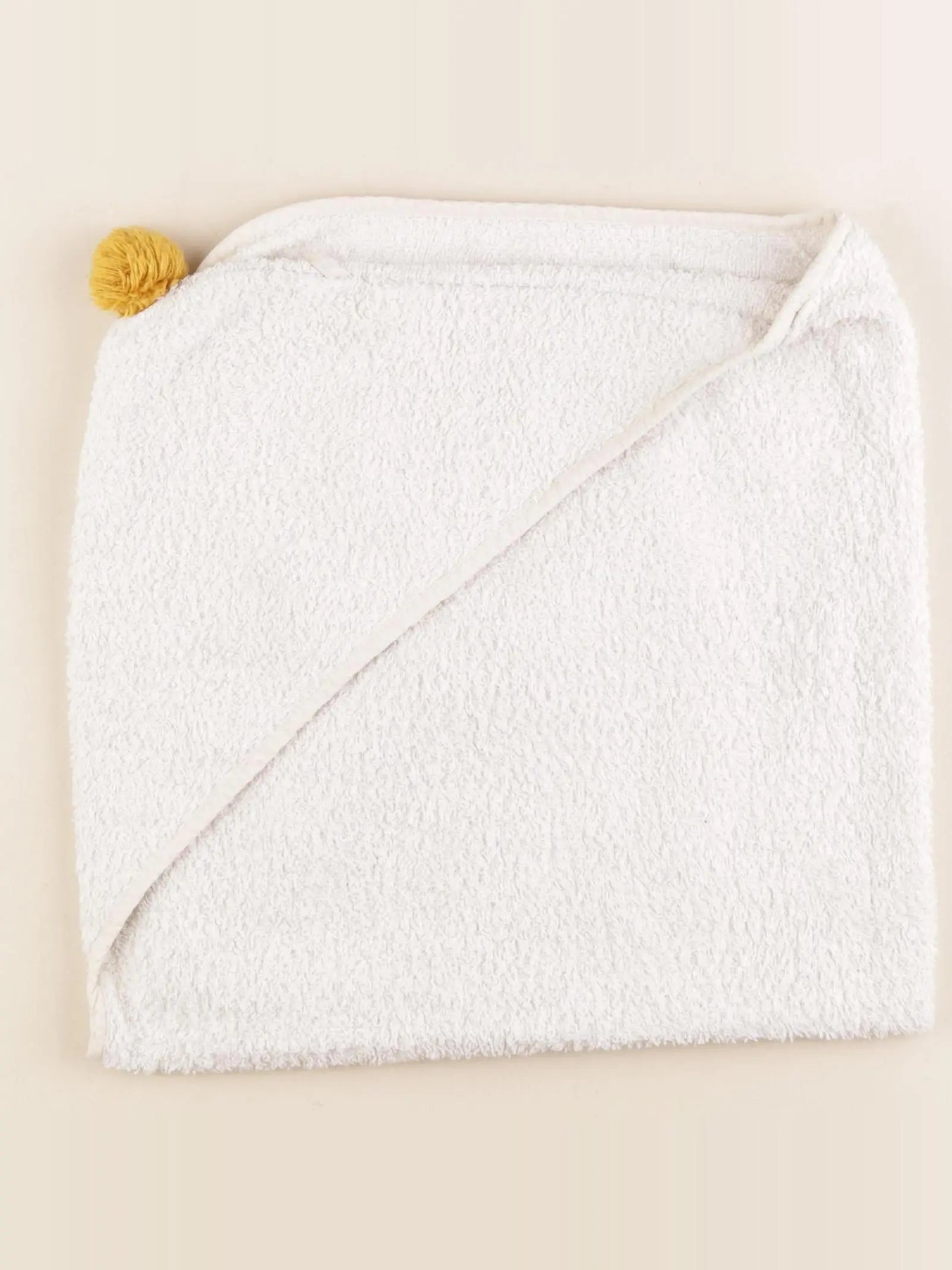 Nobodinoz - cape de bain beige - 0/6 mois