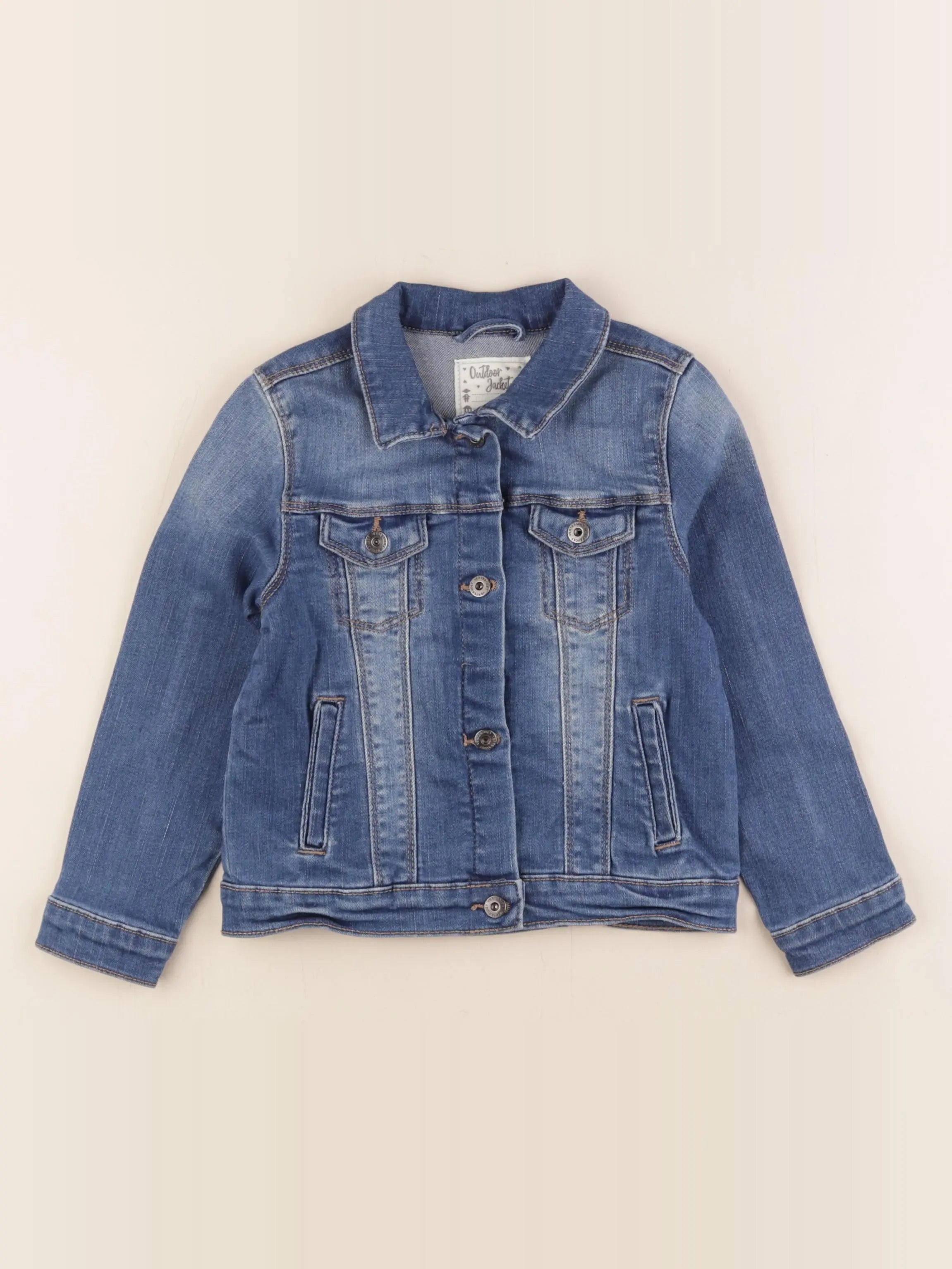 Vertbaudet - veste bleu - 5 ans