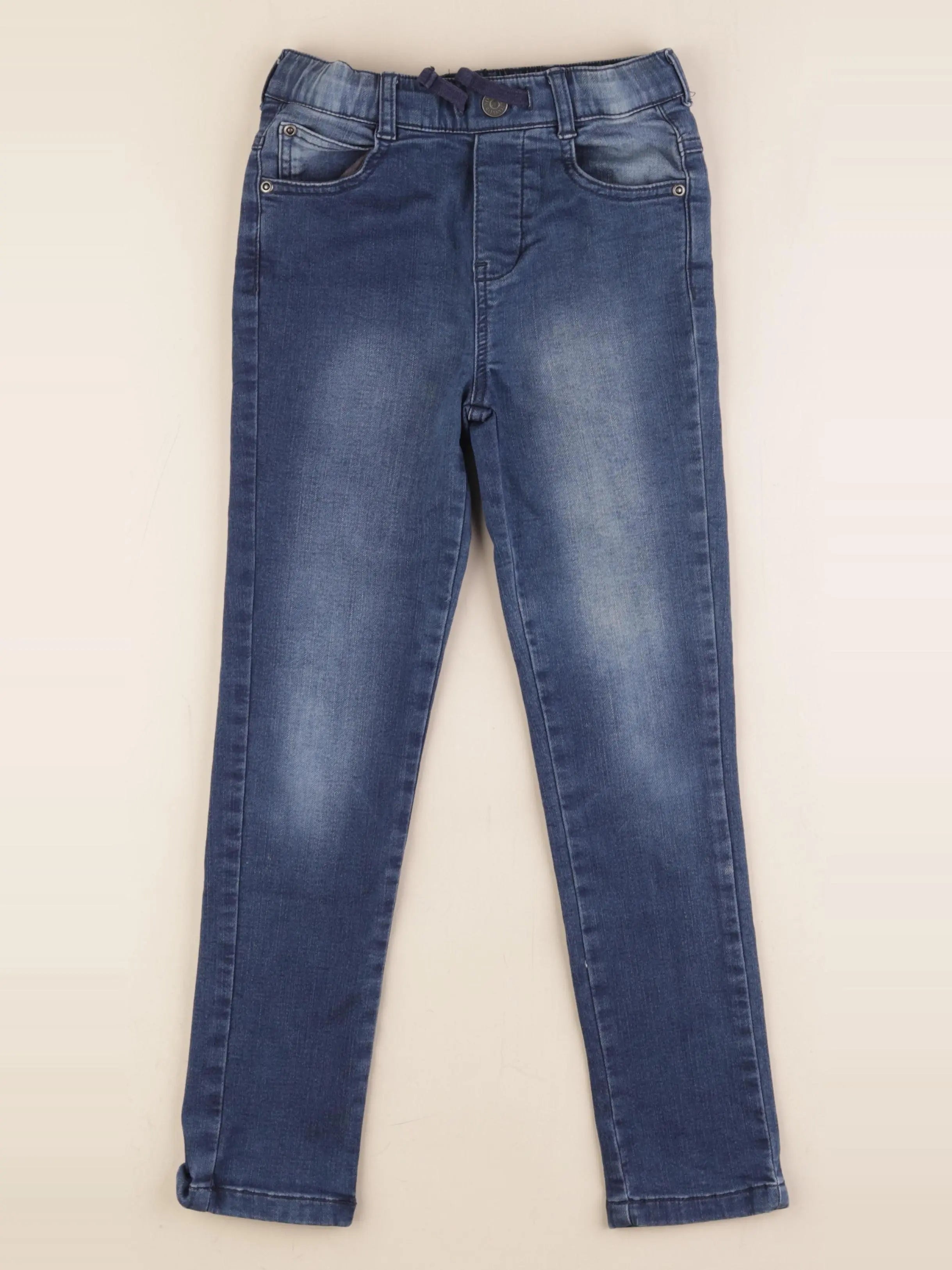 Vertbaudet - jean bleu - 8 ans