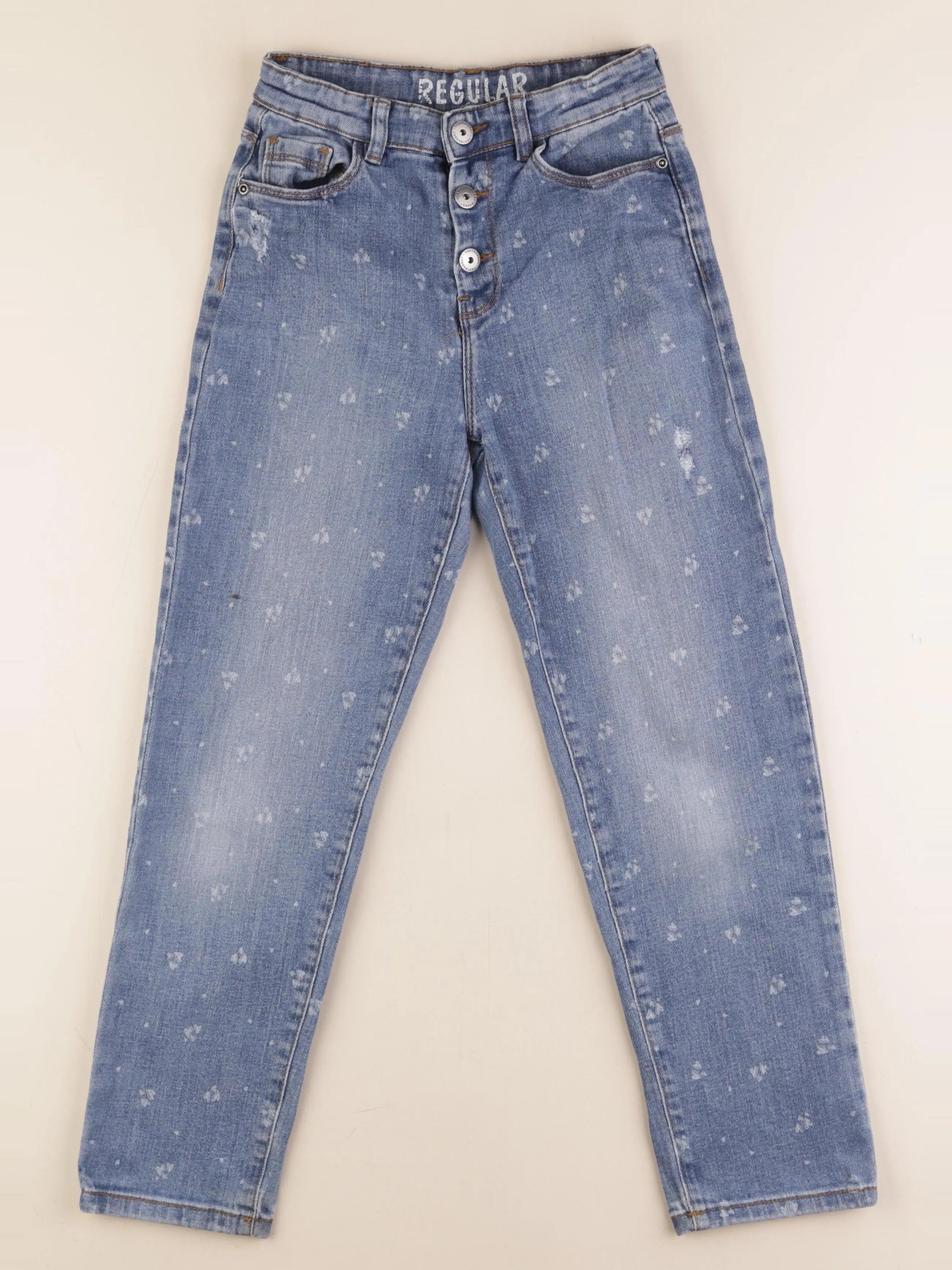 Vertbaudet - jean bleu - 10 ans