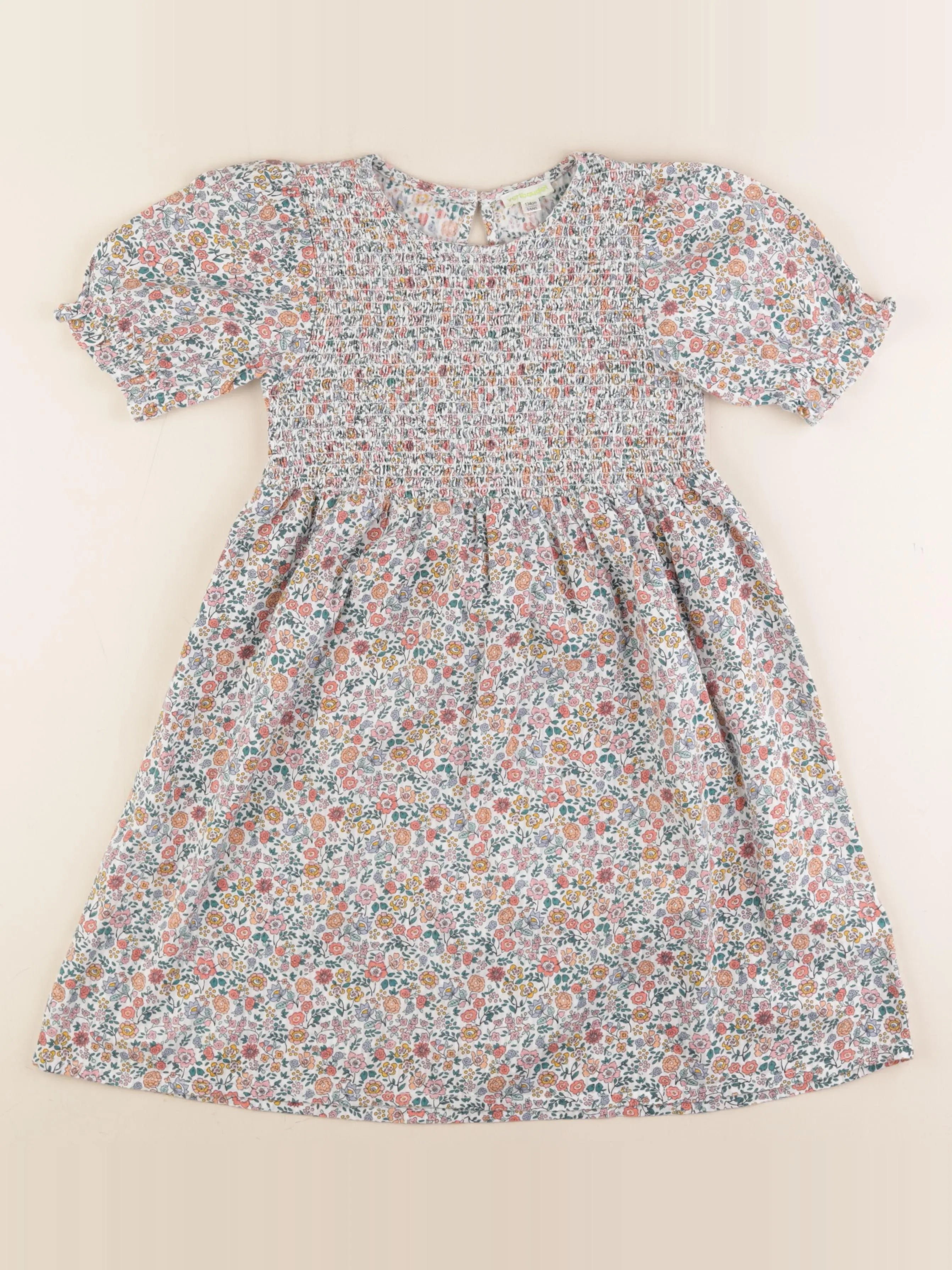 Vertbaudet - robe multicolore - 9 ans