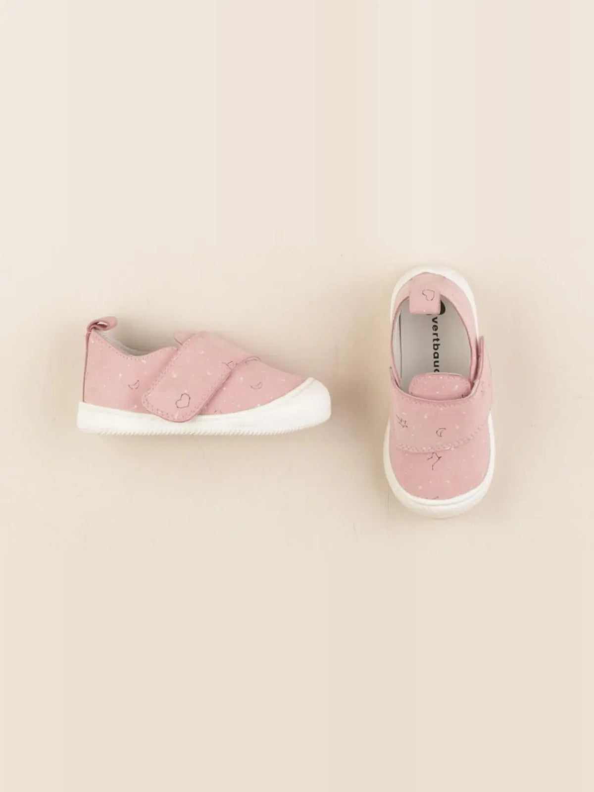 Vertbaudet - chaussons rose - pointure 19