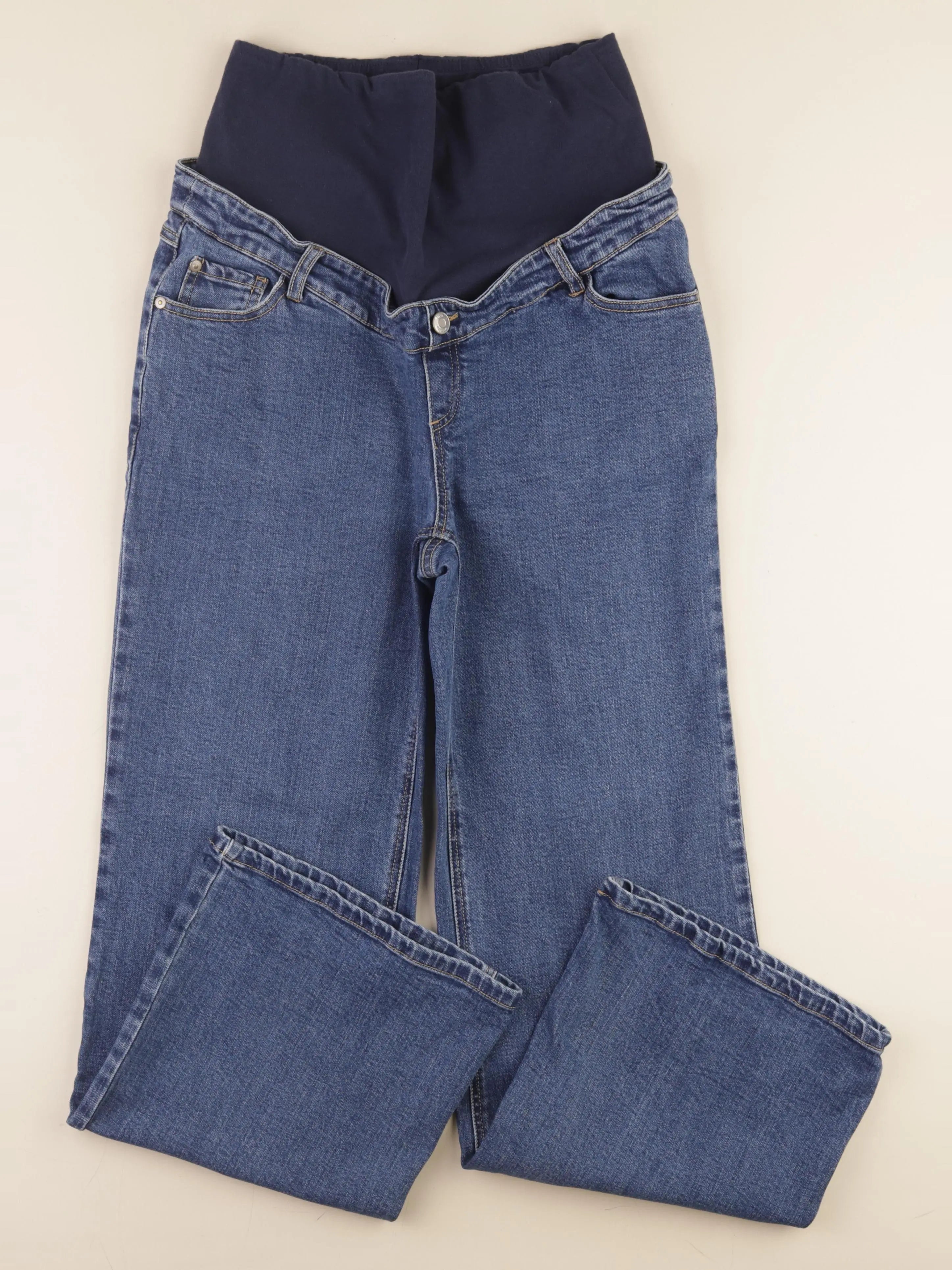 Vertbaudet - jean grossesse bleu - 38