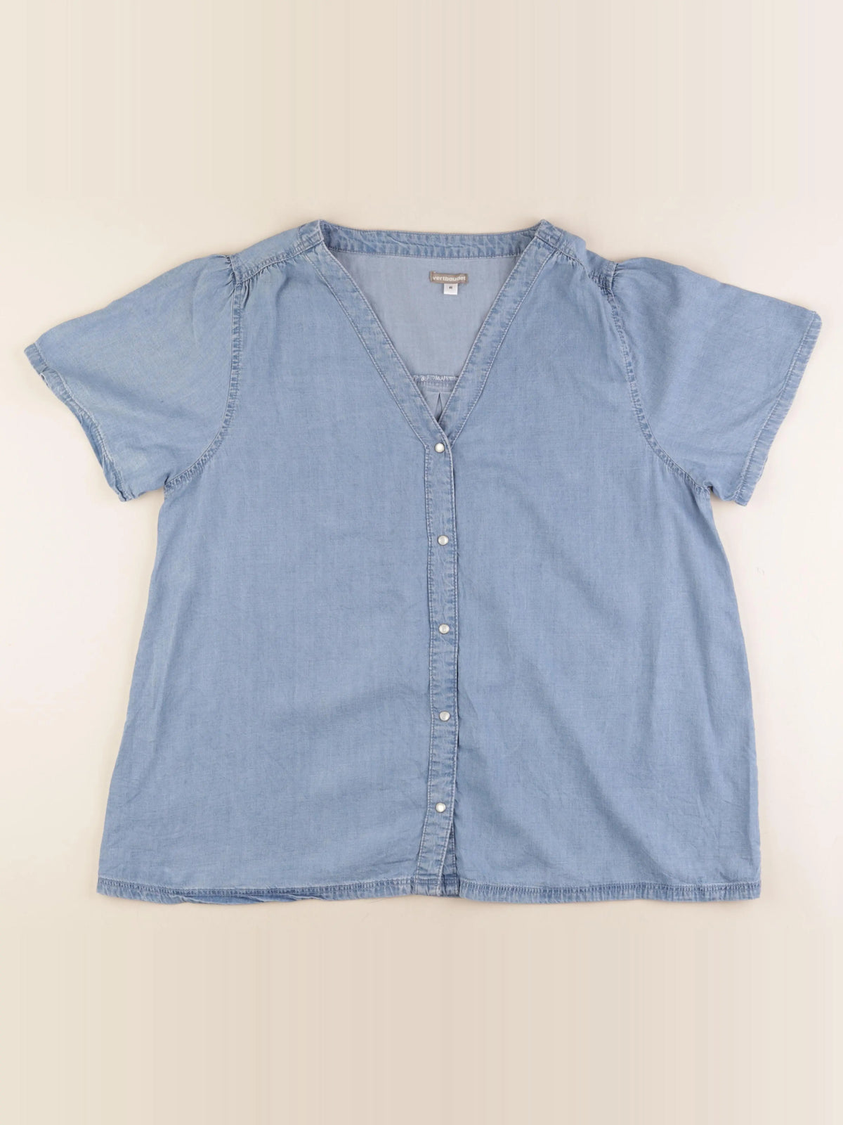 Vertbaudet - blouse grossesse bleu - 46