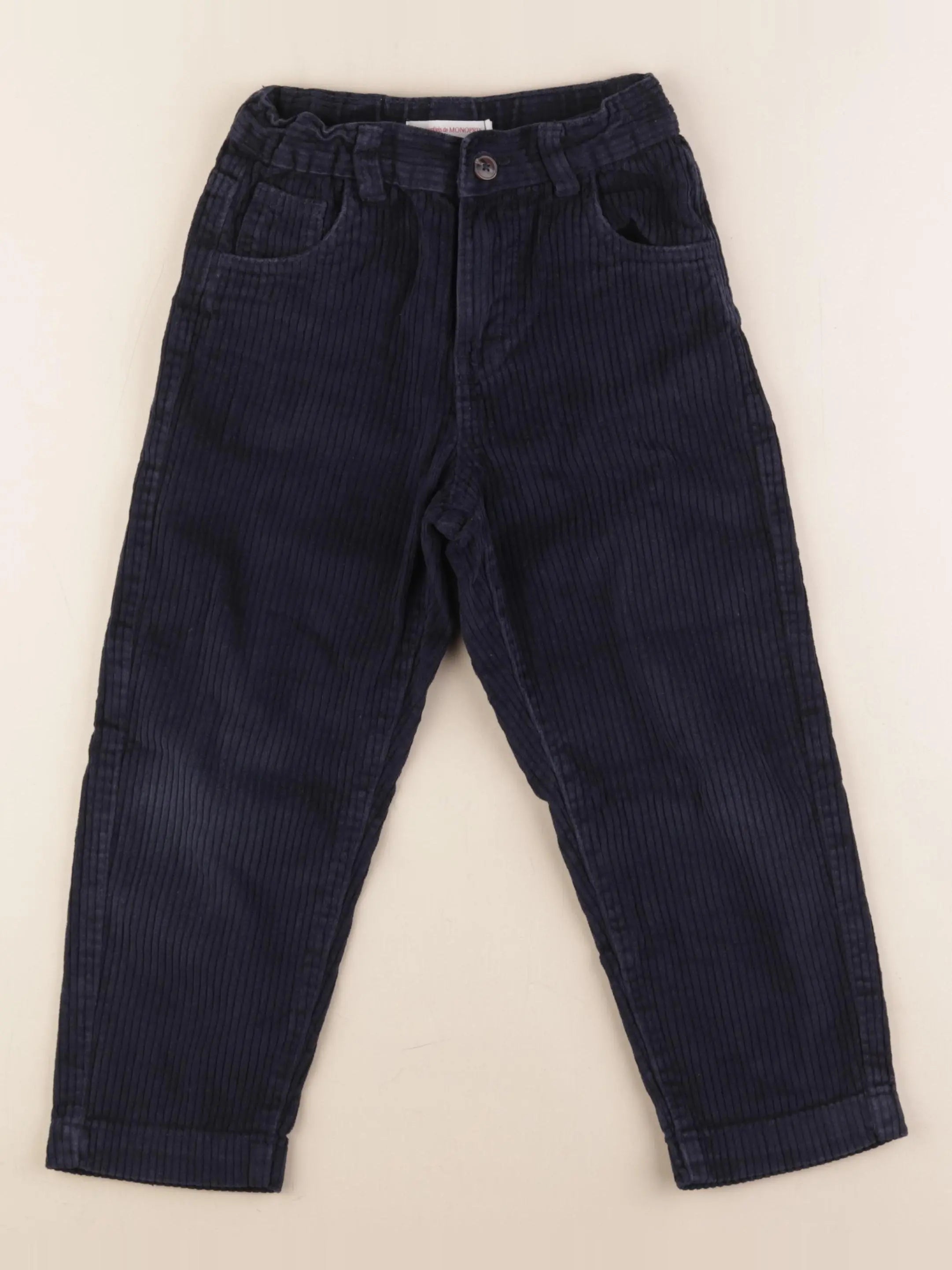 Monoprix - pantalon bleu - 6 ans