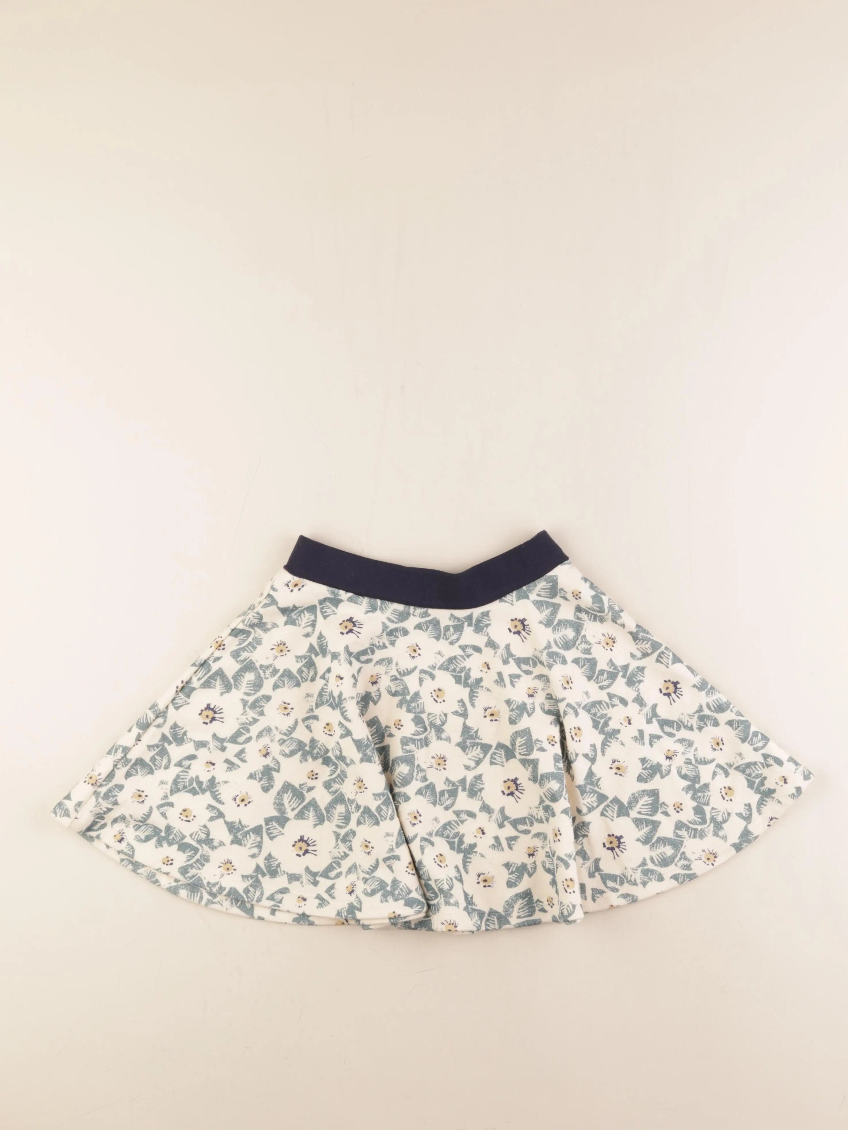 Petit Bateau - jupe multicolore - 8 ans