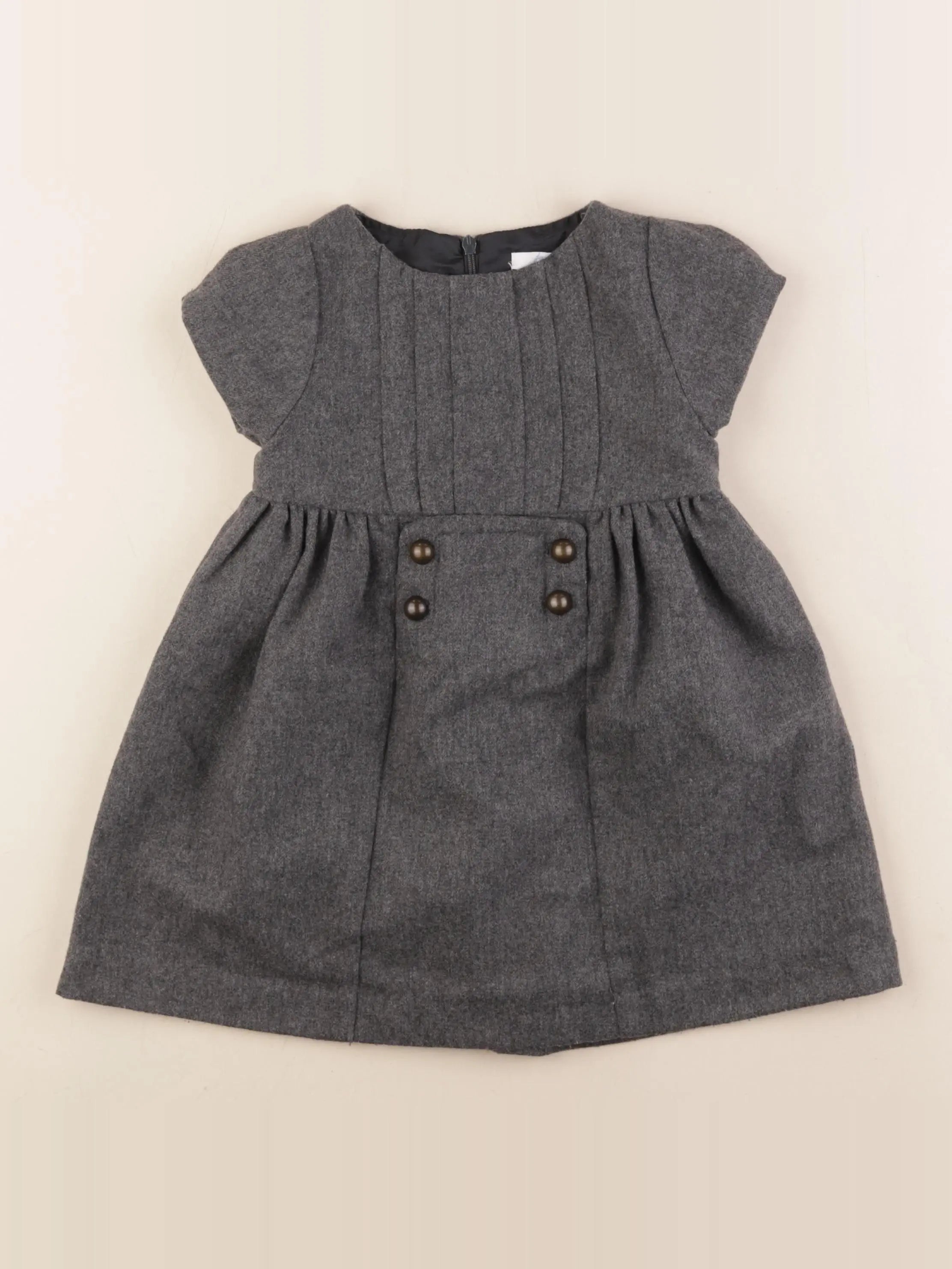 Jacadi - robe gris - 36 mois