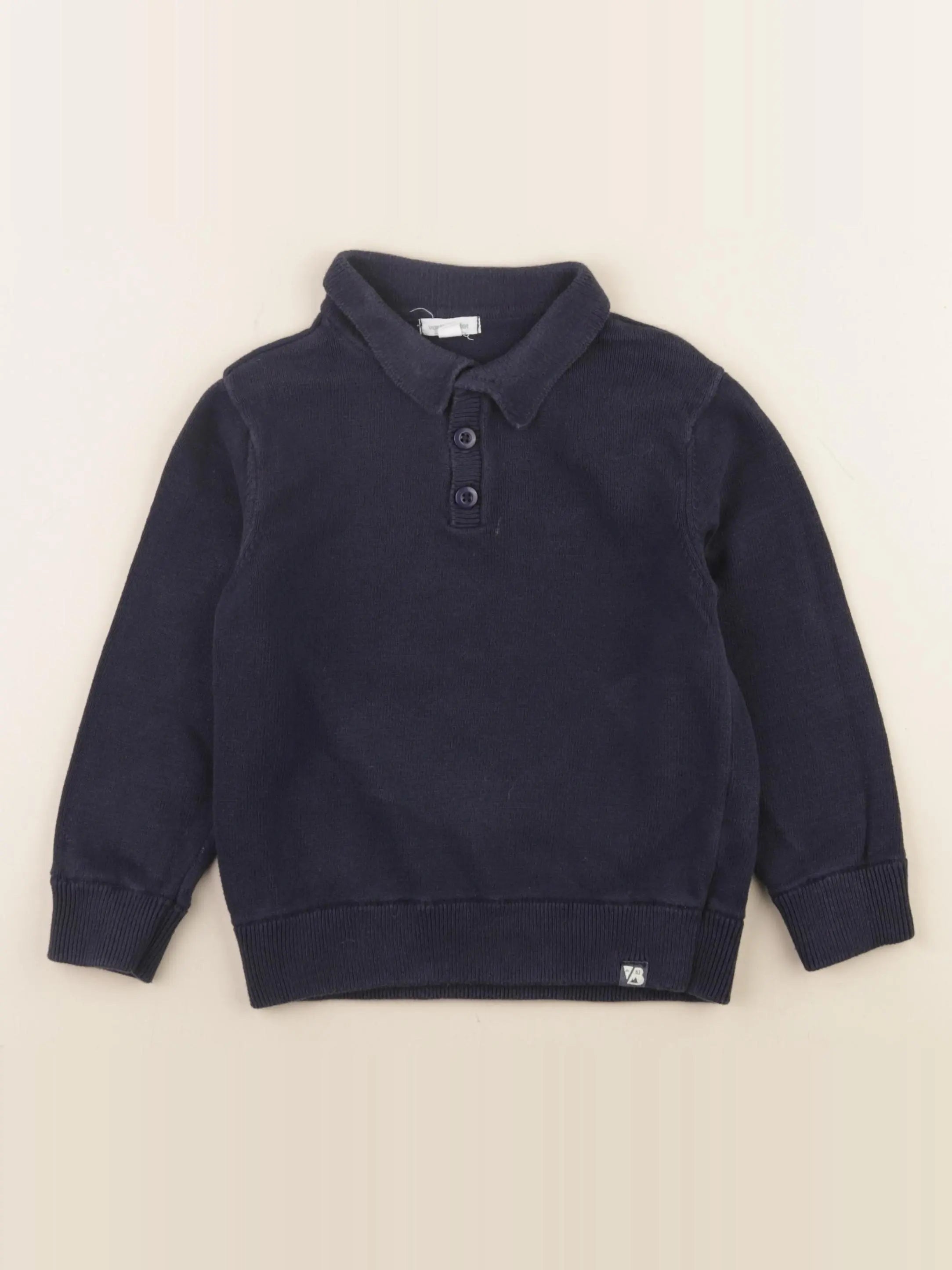Vertbaudet - pull bleu - 6 ans