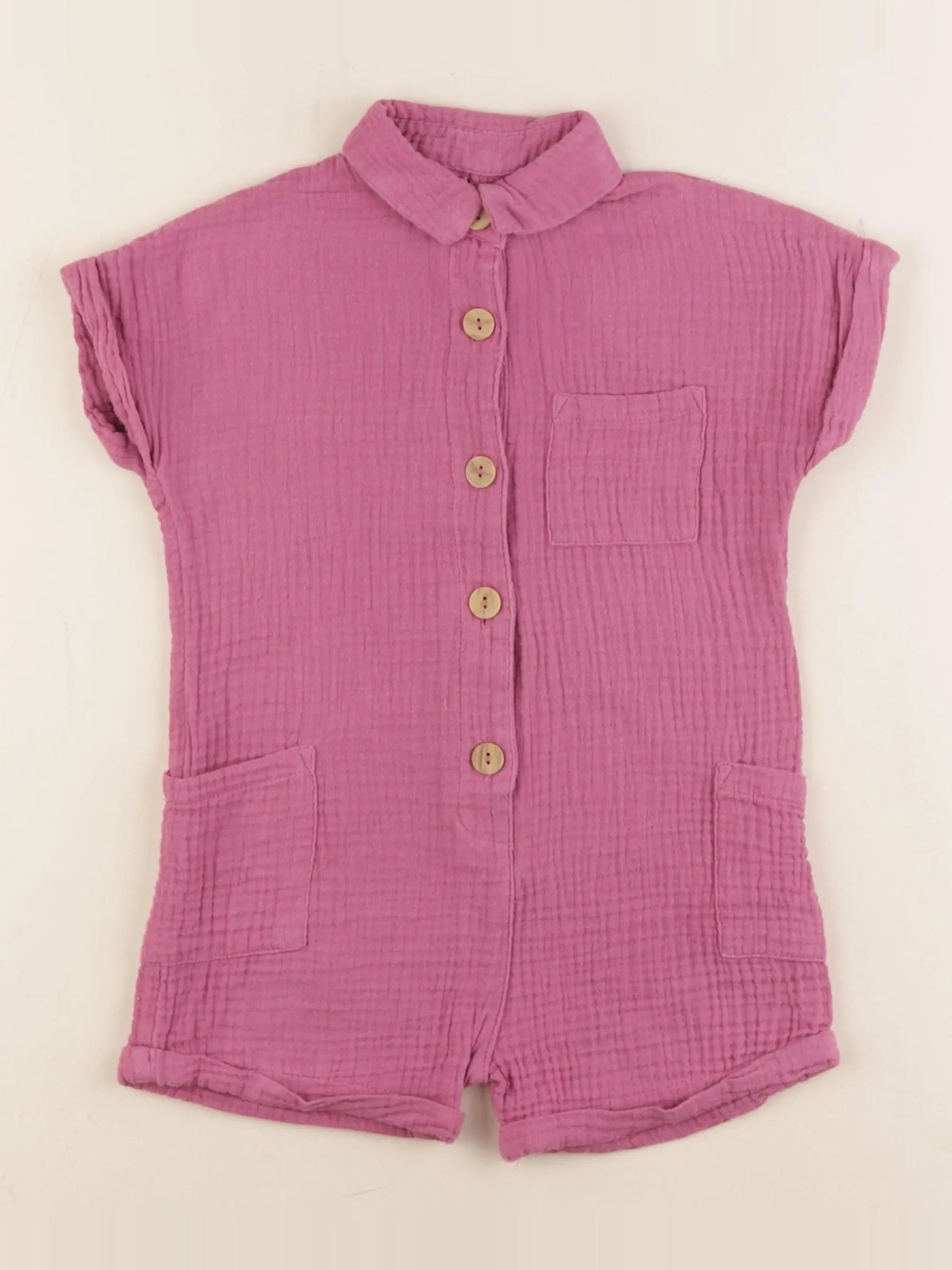 Vertbaudet - combinaison violet - 3 ans