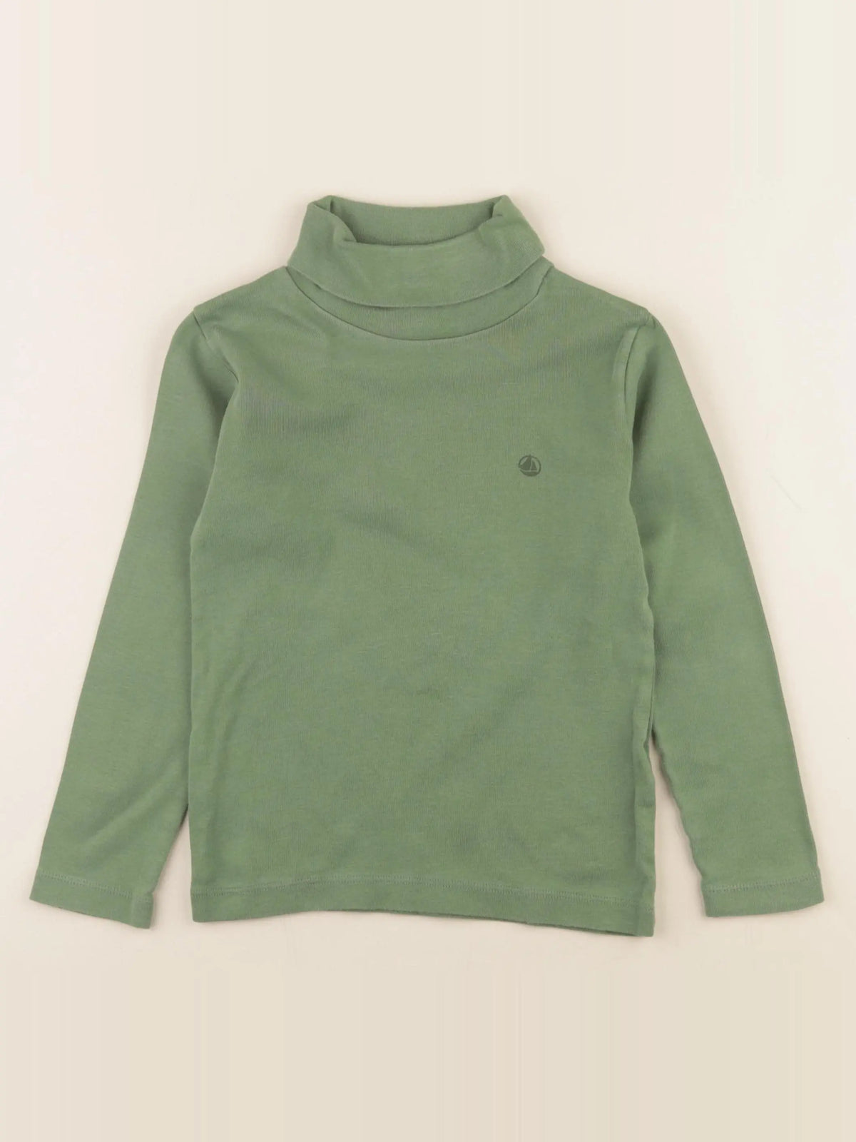 Petit Bateau - sous-pull vert - 6 ans