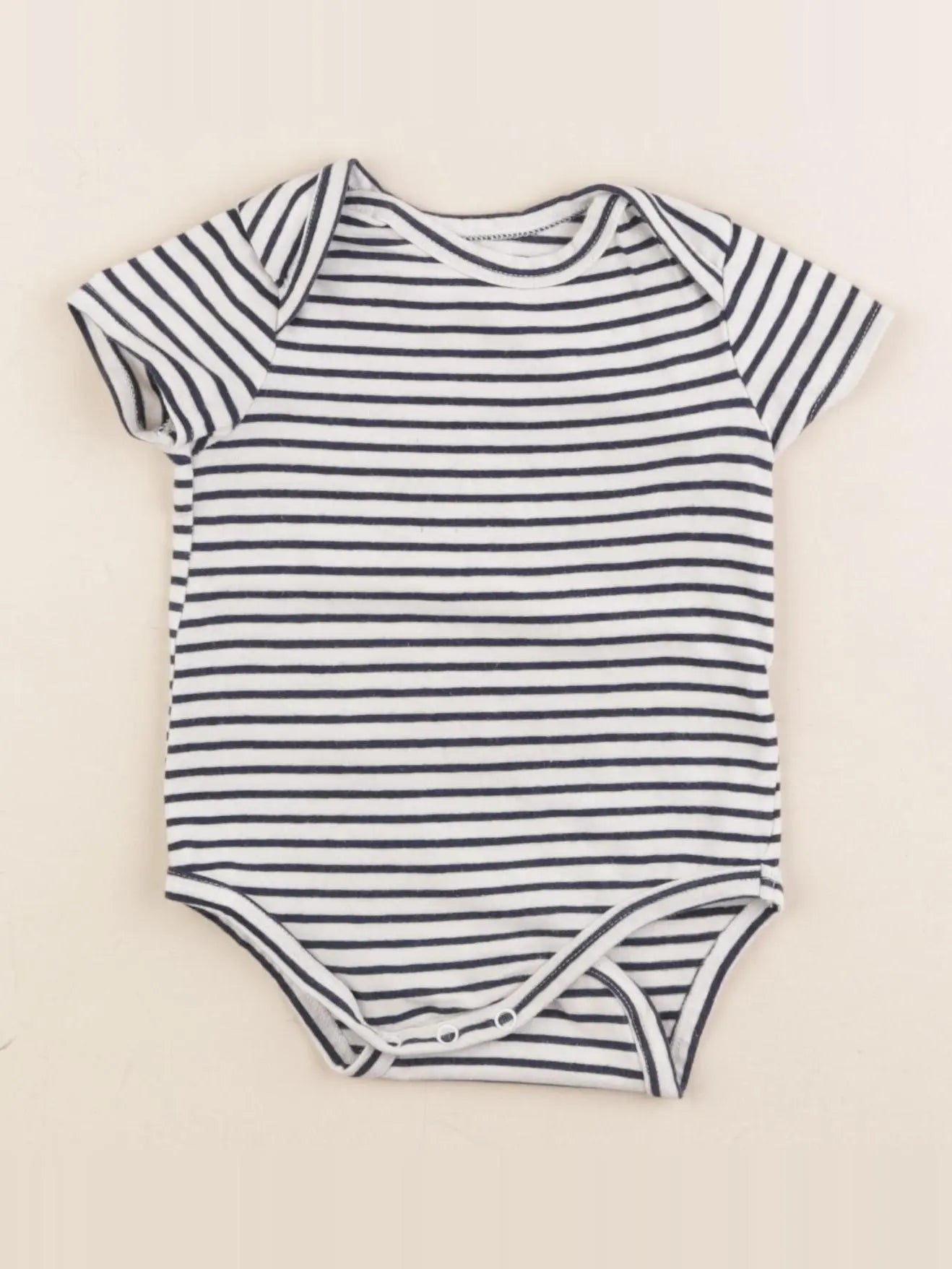 Tape à l'oeil - body bleu - 12 mois