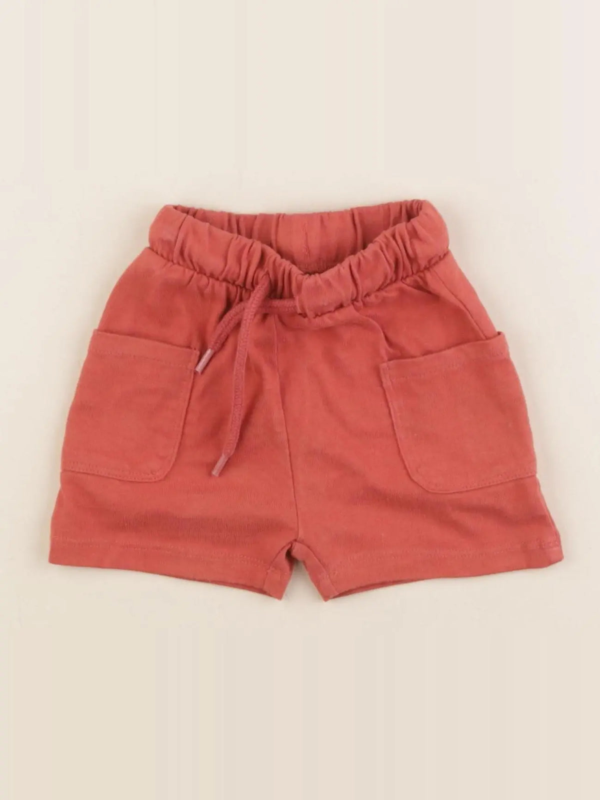 Vertbaudet - short orange - 3 mois