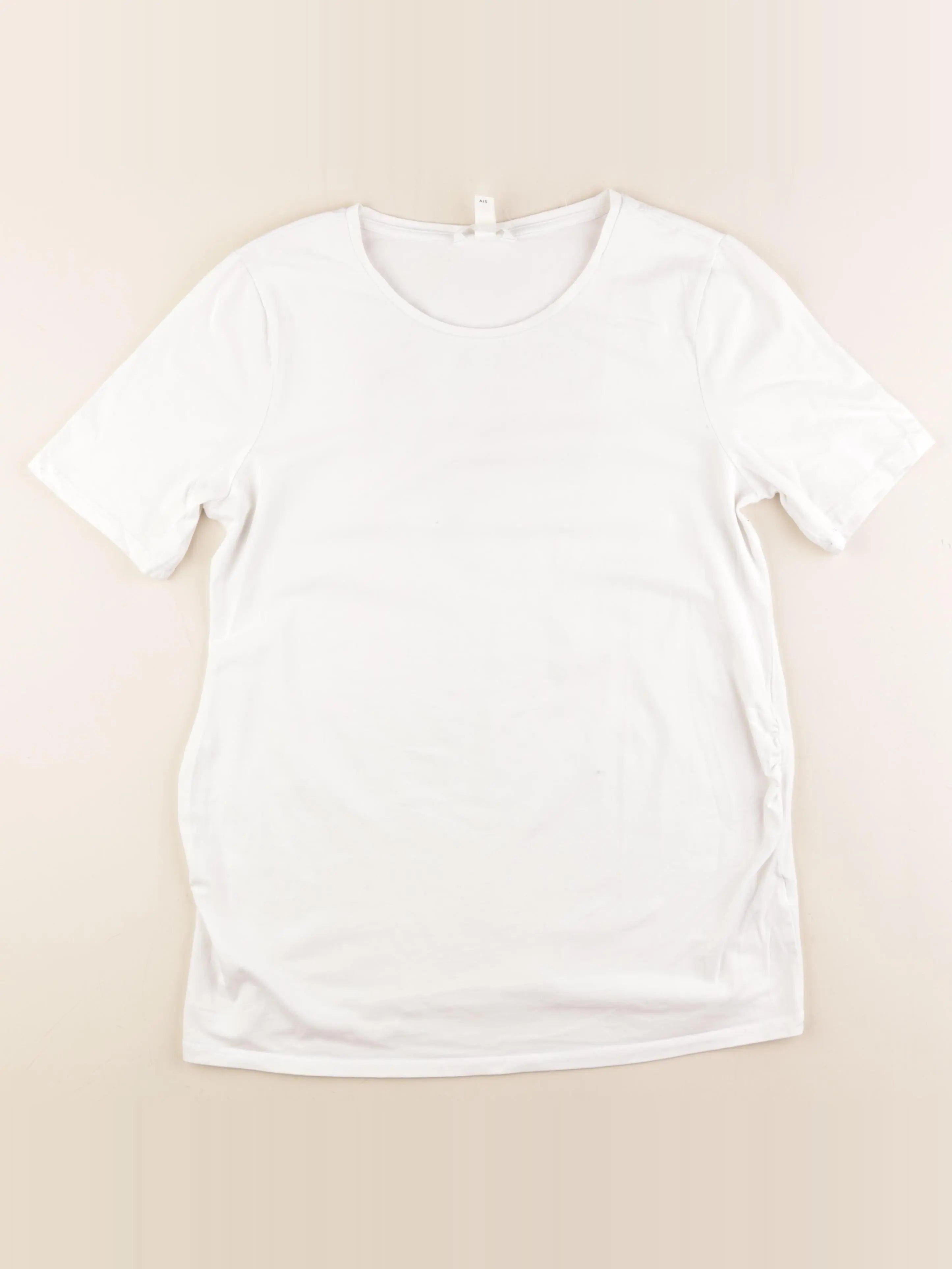 H&M - tee-shirt grossesse blanc - 44 à 46