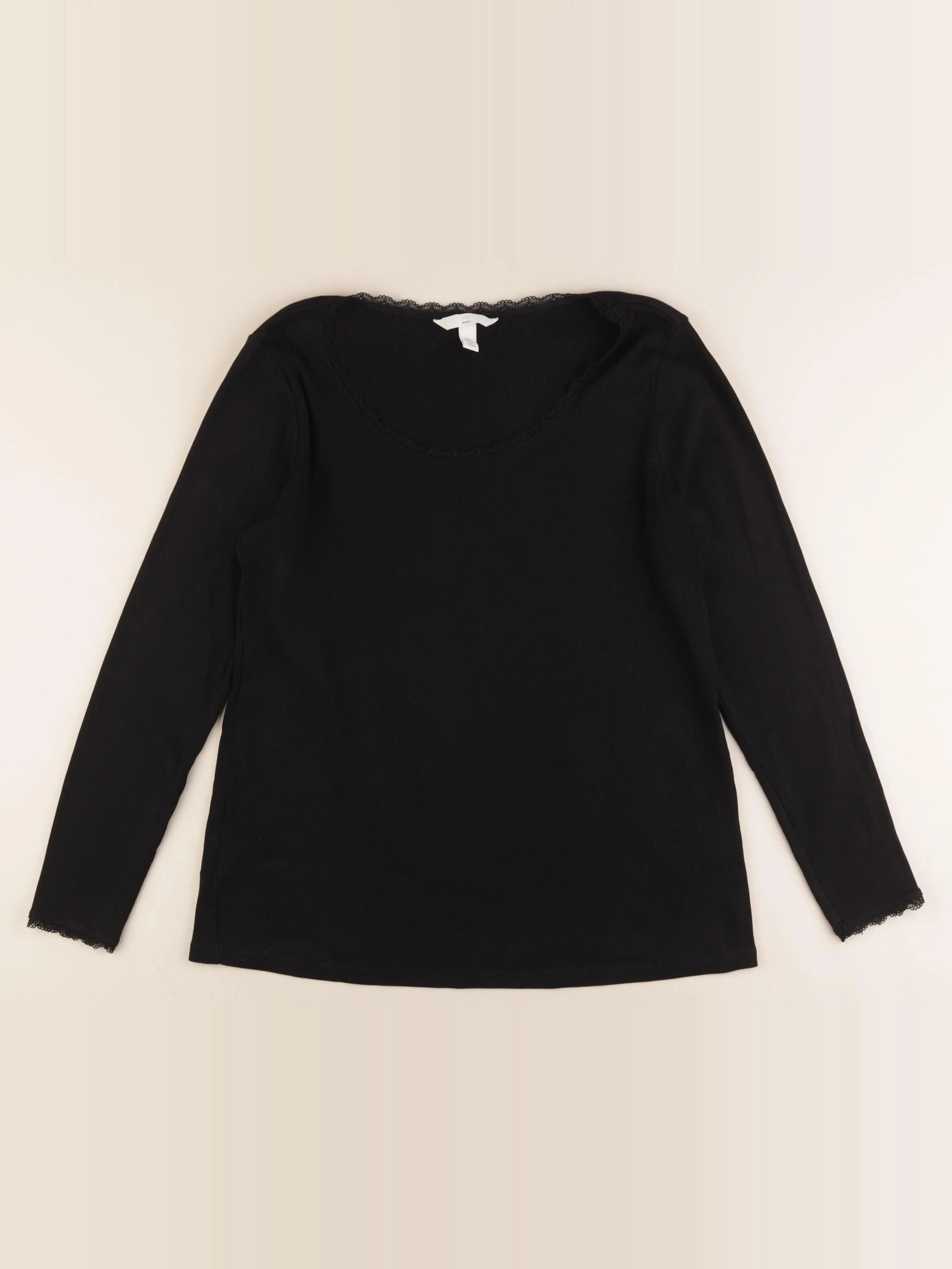 H&M - tee-shirt grossesse noir - 44 à 46