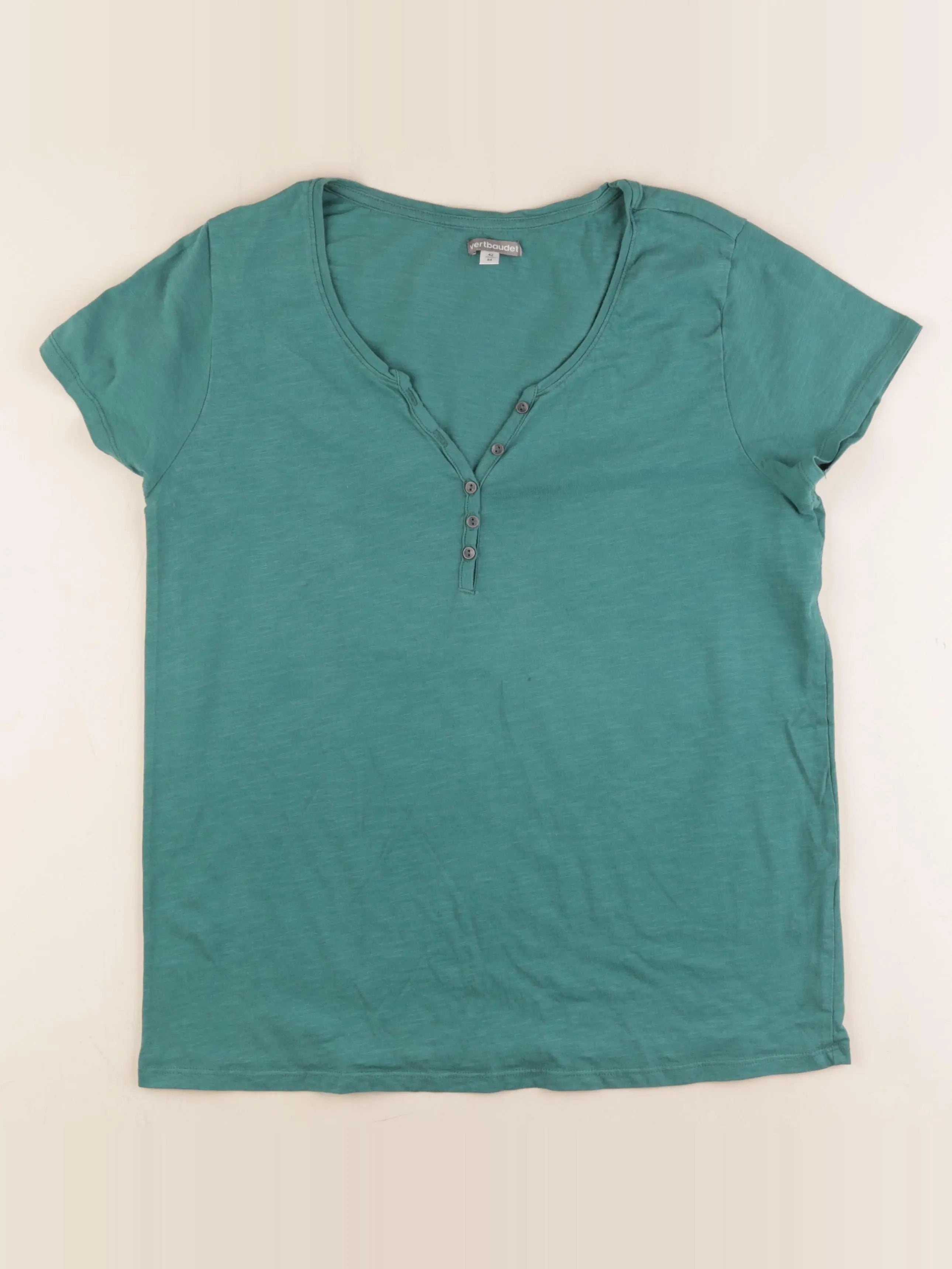H&M - tee-shirt allaitement vert - 42 à 44