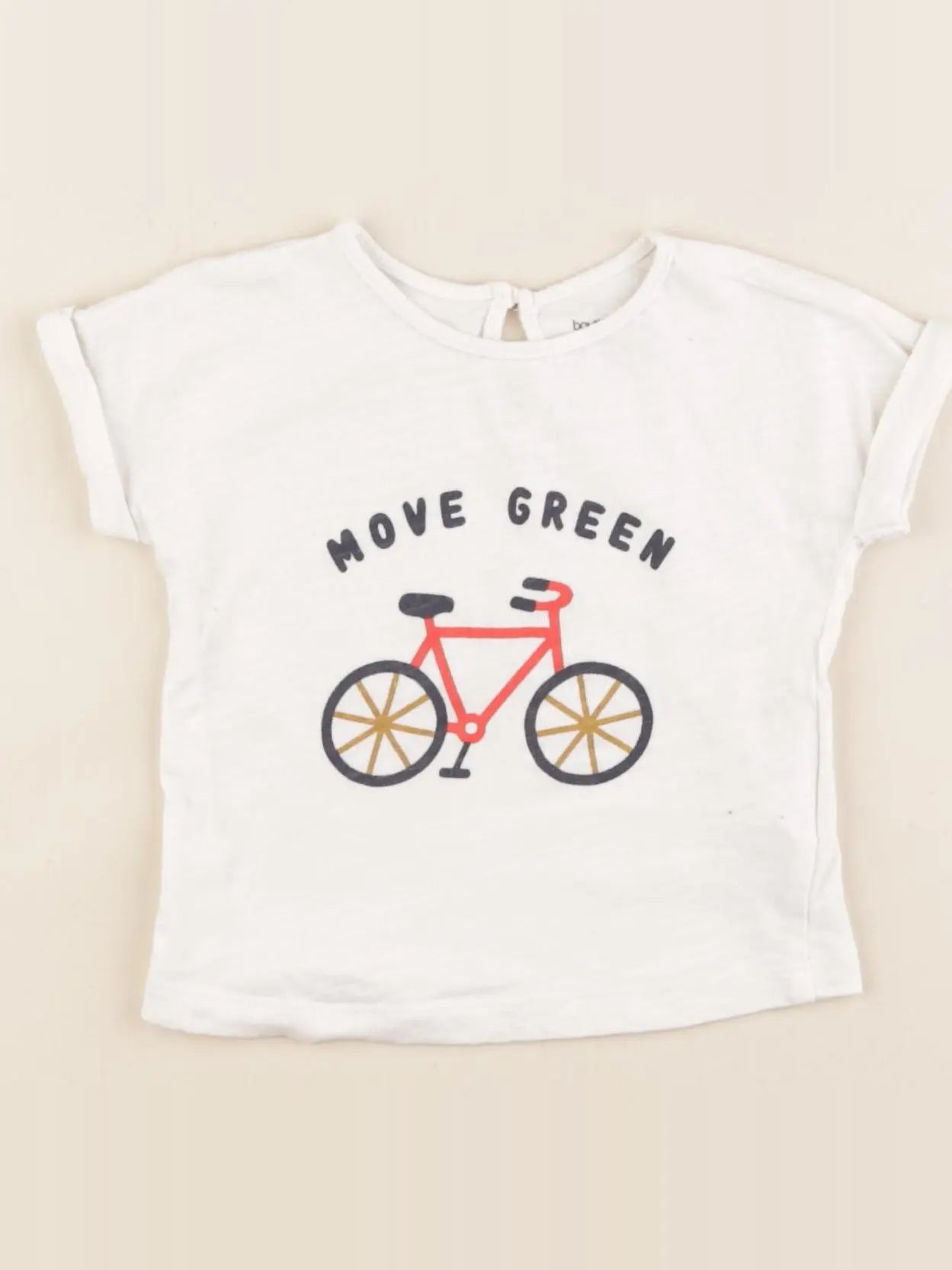 Boutchou - tee-shirt blanc - 6 mois