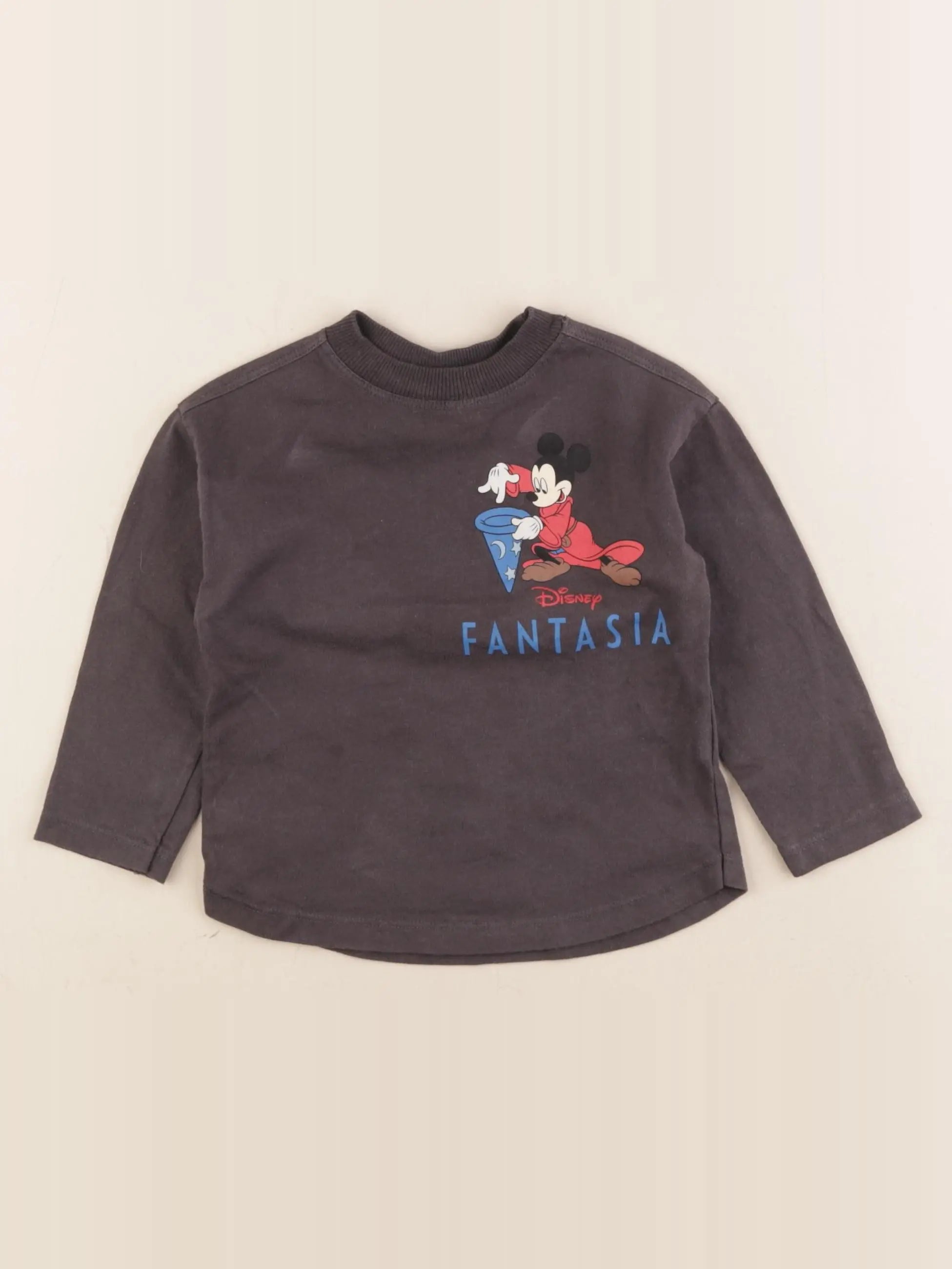 Zara - tee-shirt imprimé au dos noir - 9/12 mois