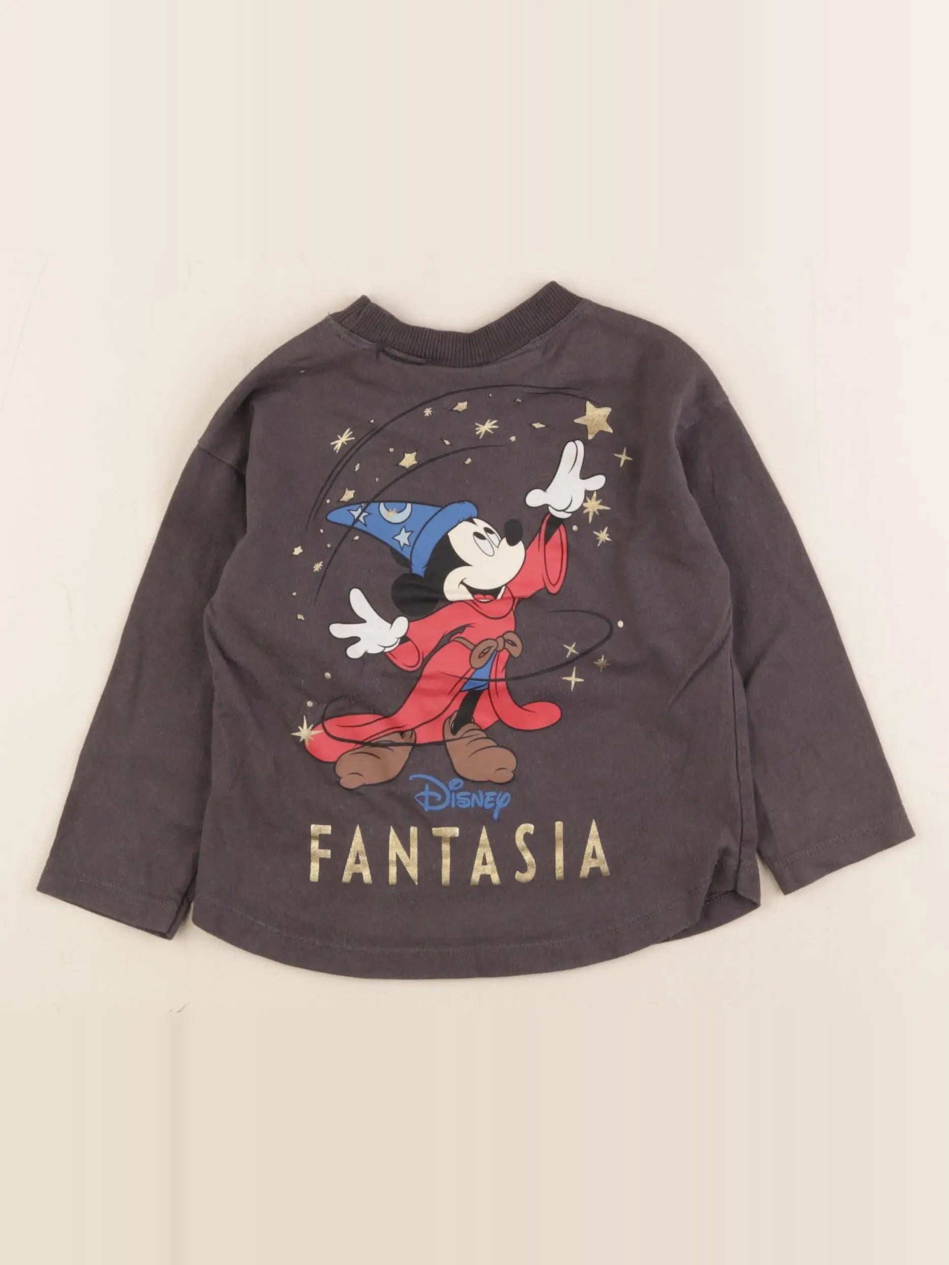 Zara - tee-shirt imprimé au dos noir - 9/12 mois