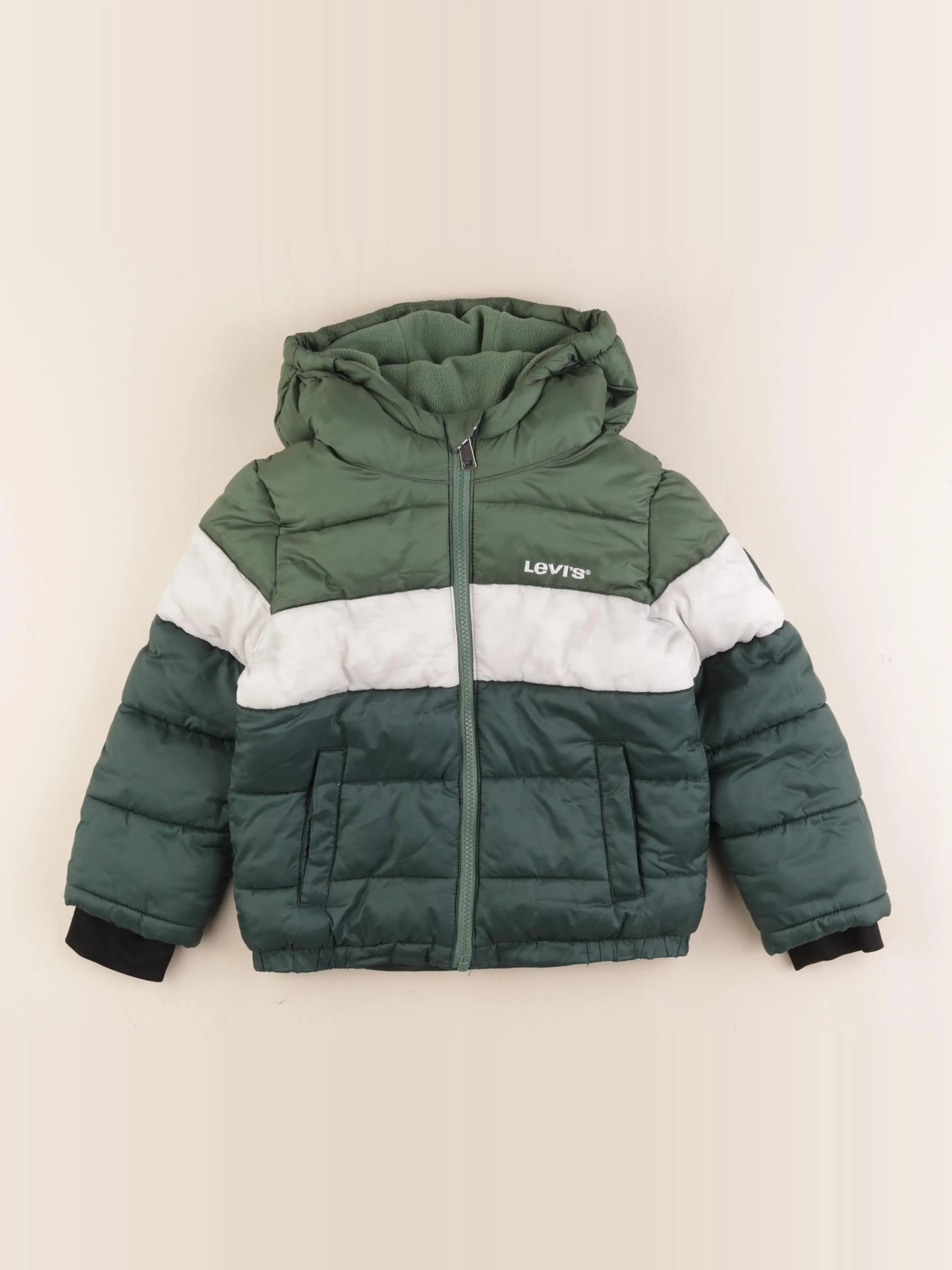 Levi's - doudoune vert - 4 ans