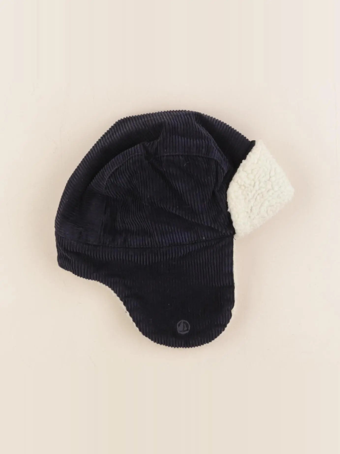 Petit Bateau - chapka bleu - 3/4 ans