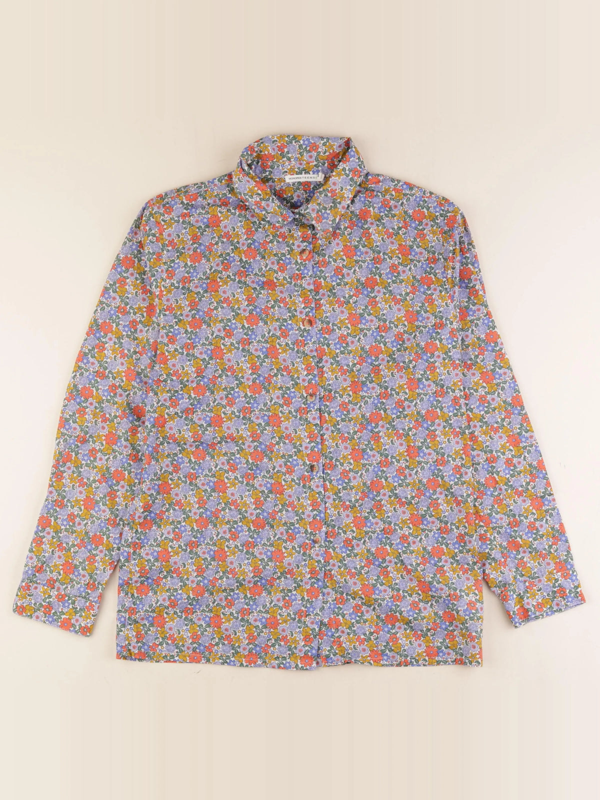 Monoprix - chemise multicolore - 14 ans