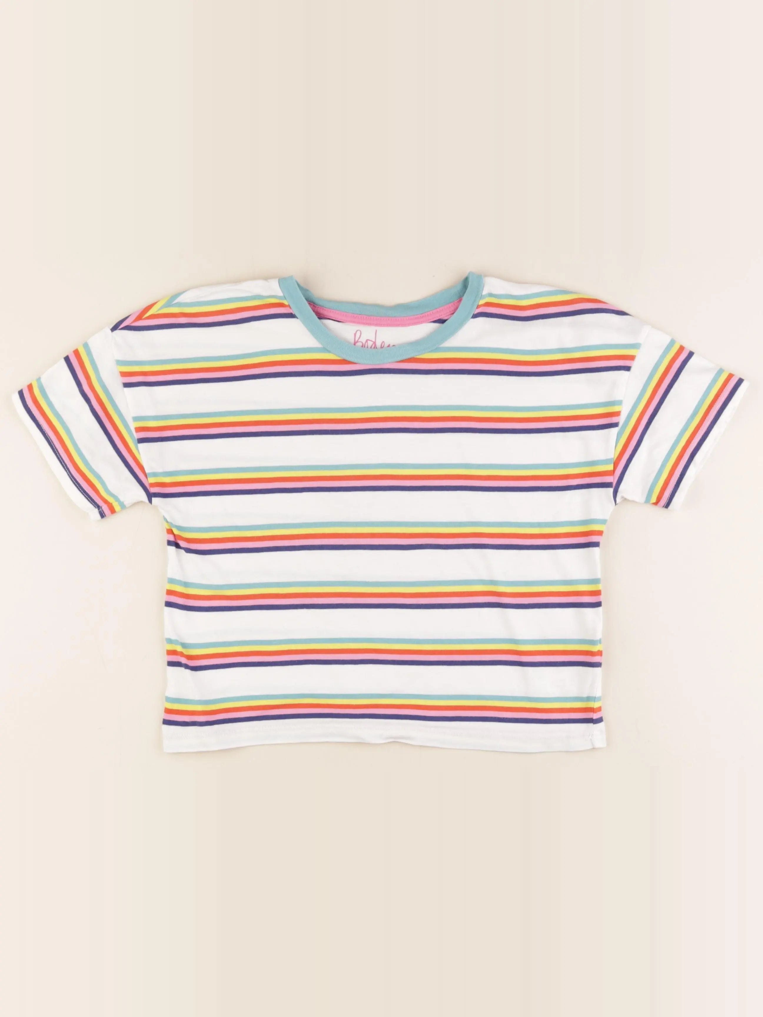 Boden - tee-shirt multicolore - 7/8 ans