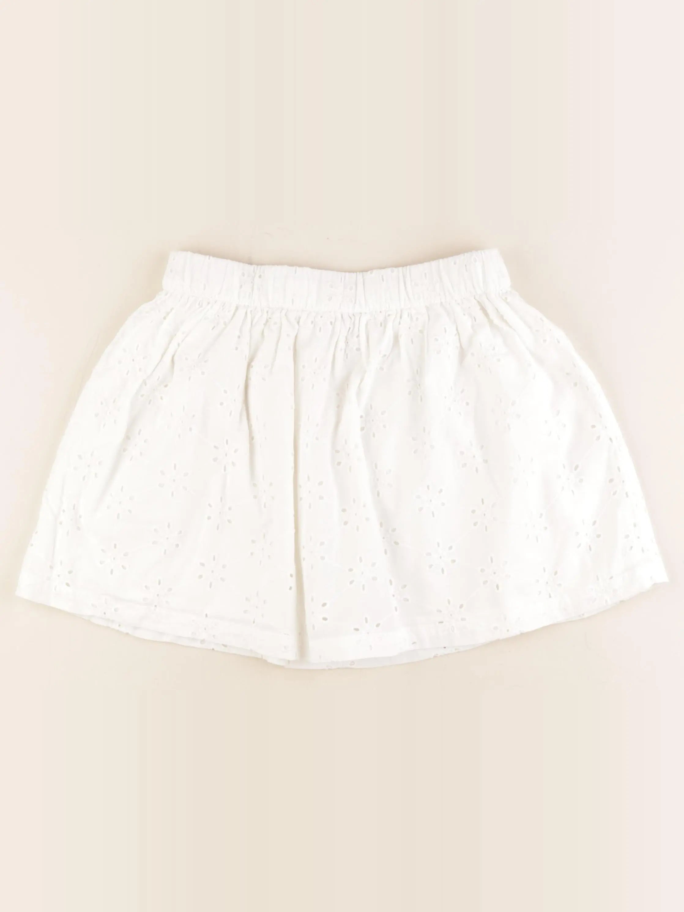 La Redoute - jupe blanc - 8 ans