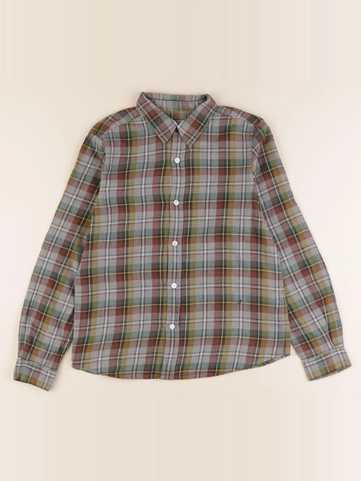 Bonpoint - chemise gris - 10 ans