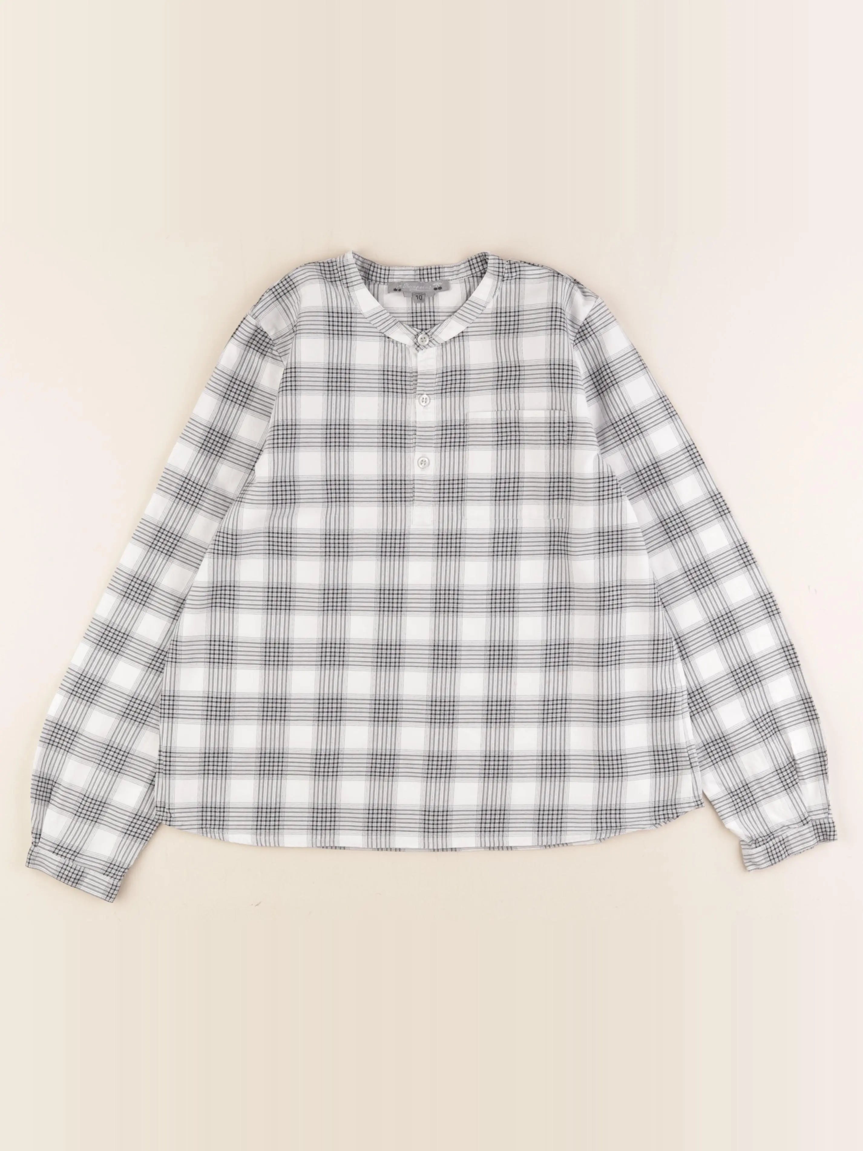 Bonpoint - chemise noir - 10 ans