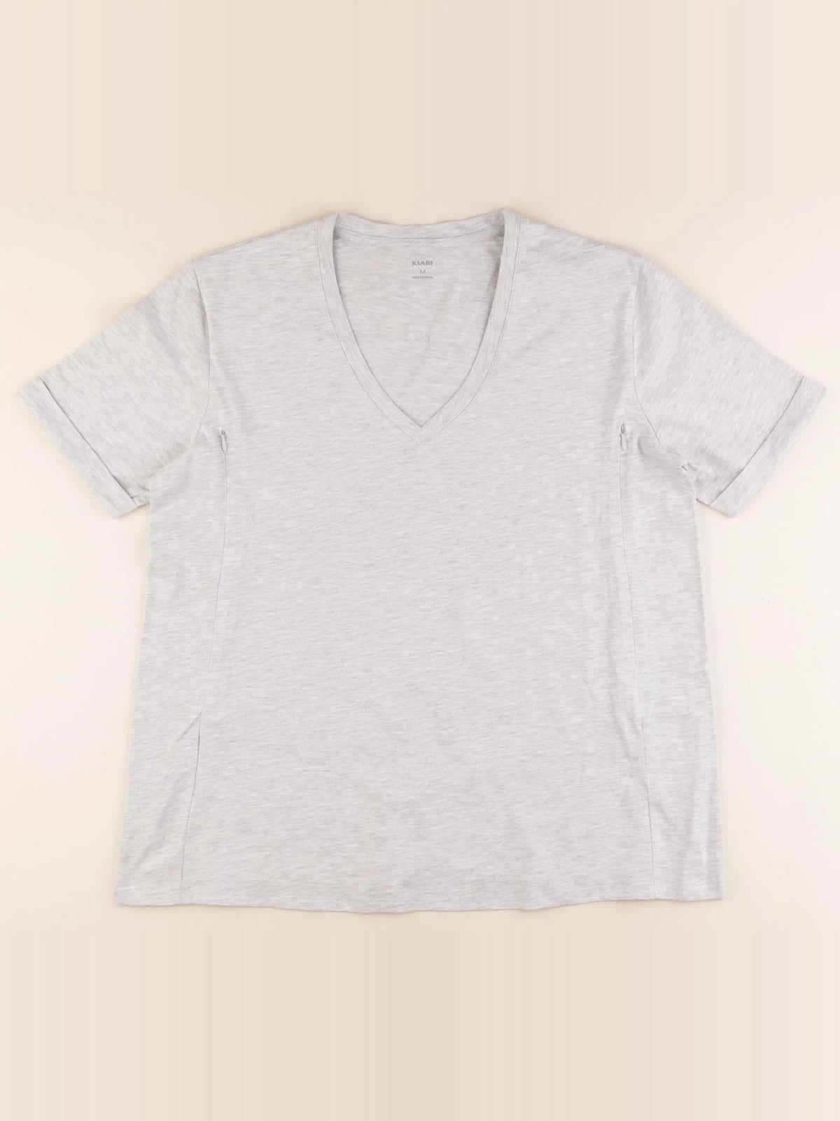 Kiabi - tee-shirt grossesse gris - m