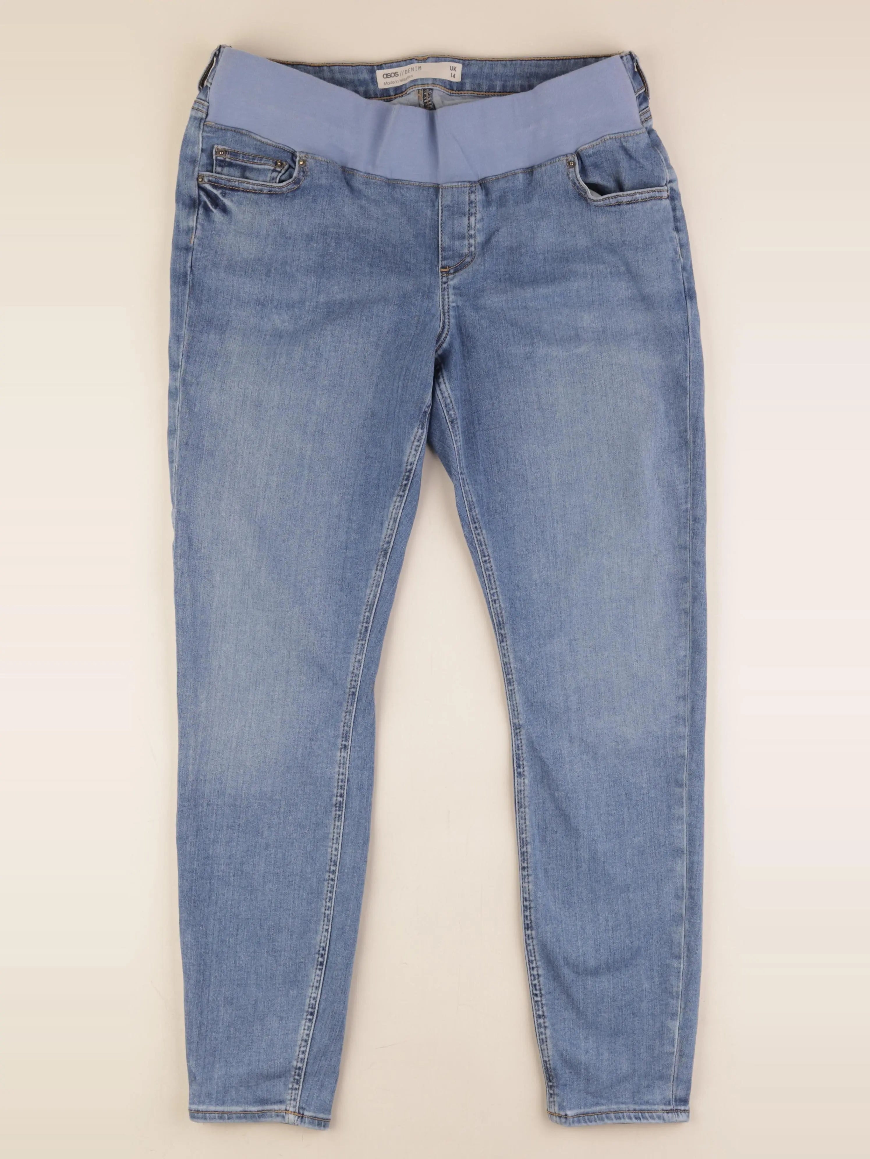 Asos - jean grossesse bleu - 42
