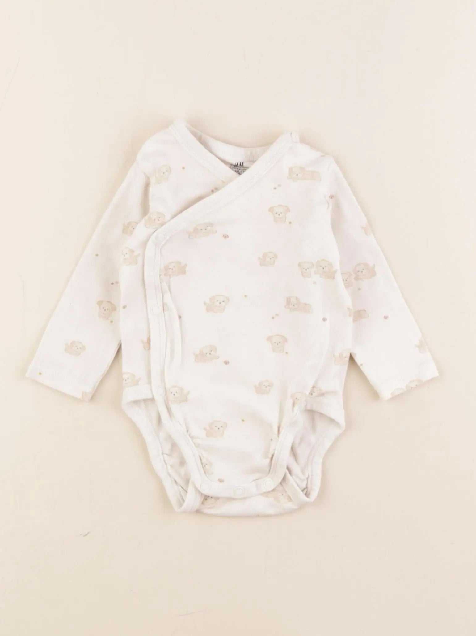 H&M - body marron - 3 mois