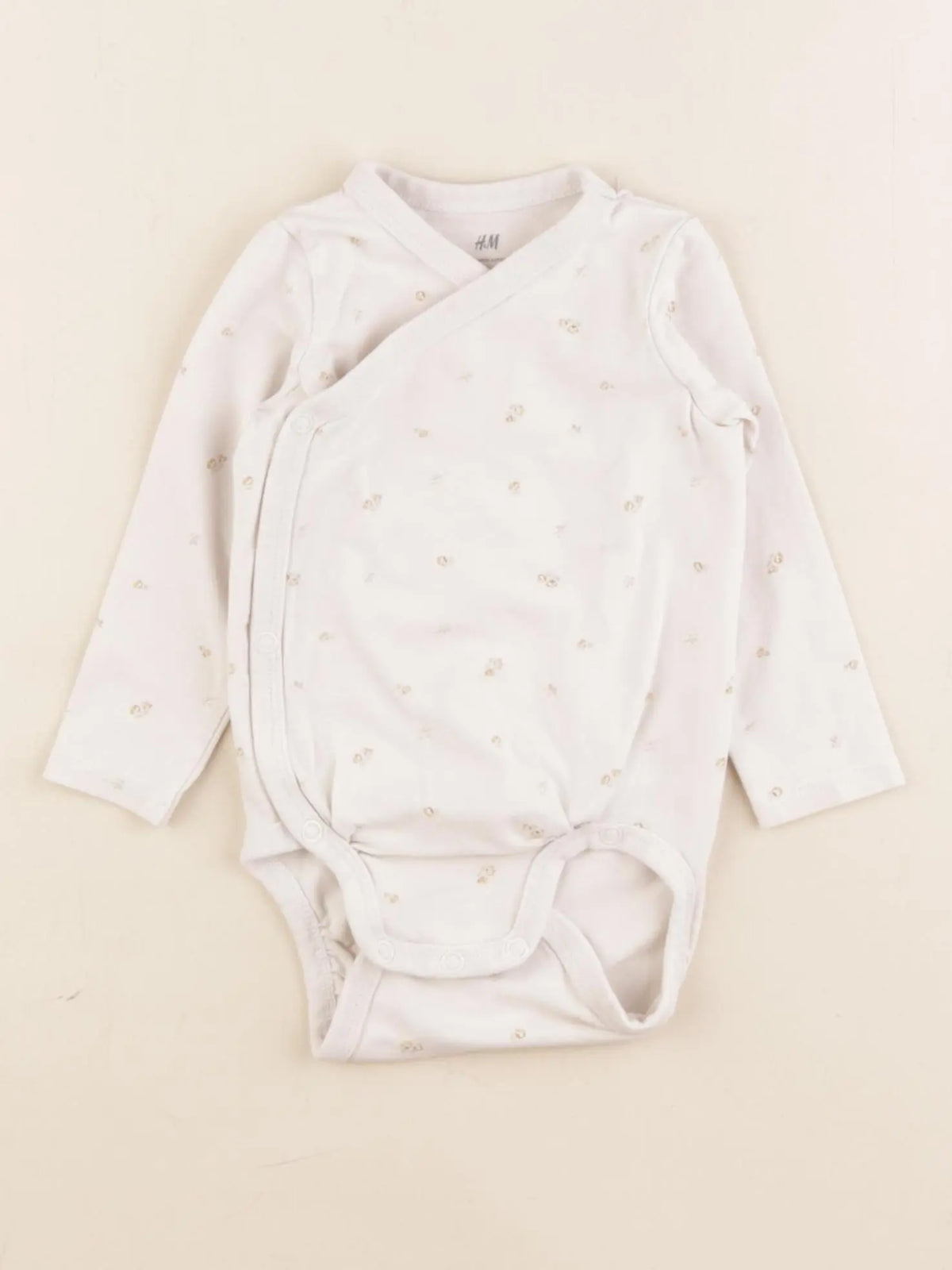 H&M - body blanc - 4/6 mois